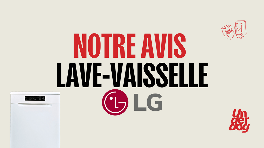 Logo de la marque de lave-vaisselle LG.
