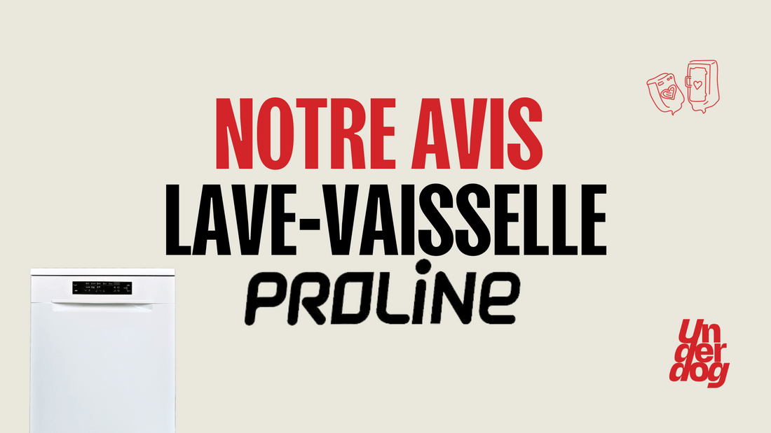 Logo de la marque de lave-vaisselle Proline.