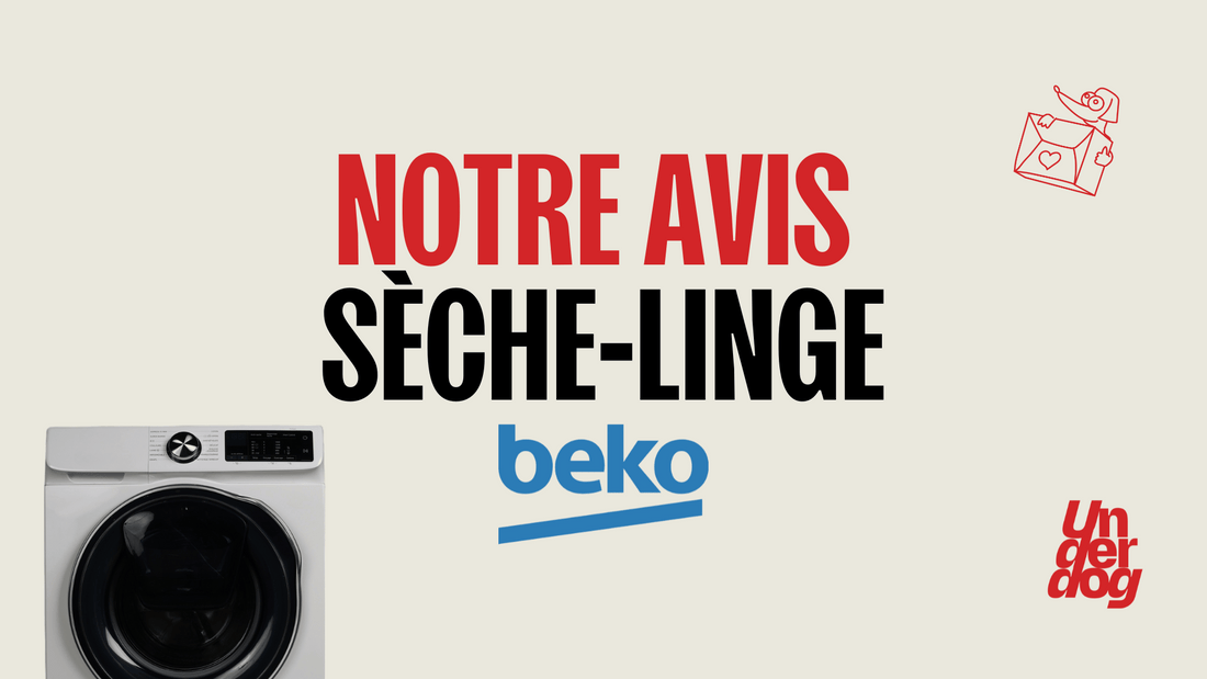 Logo de la marque de sèche-linge Beko.