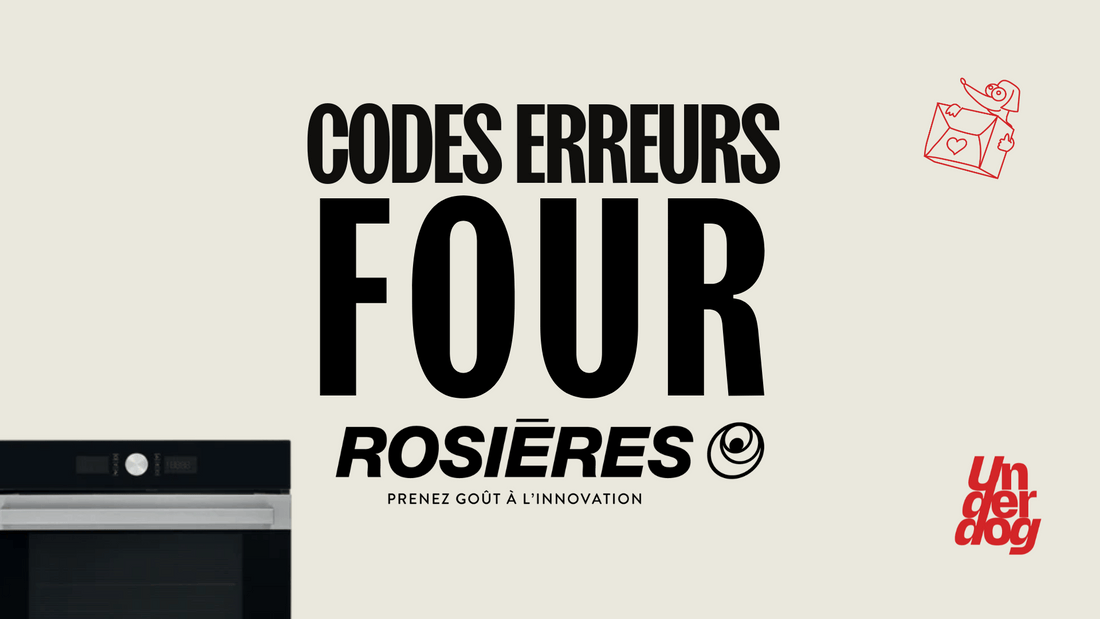 Logo de la marque de four Rosières.