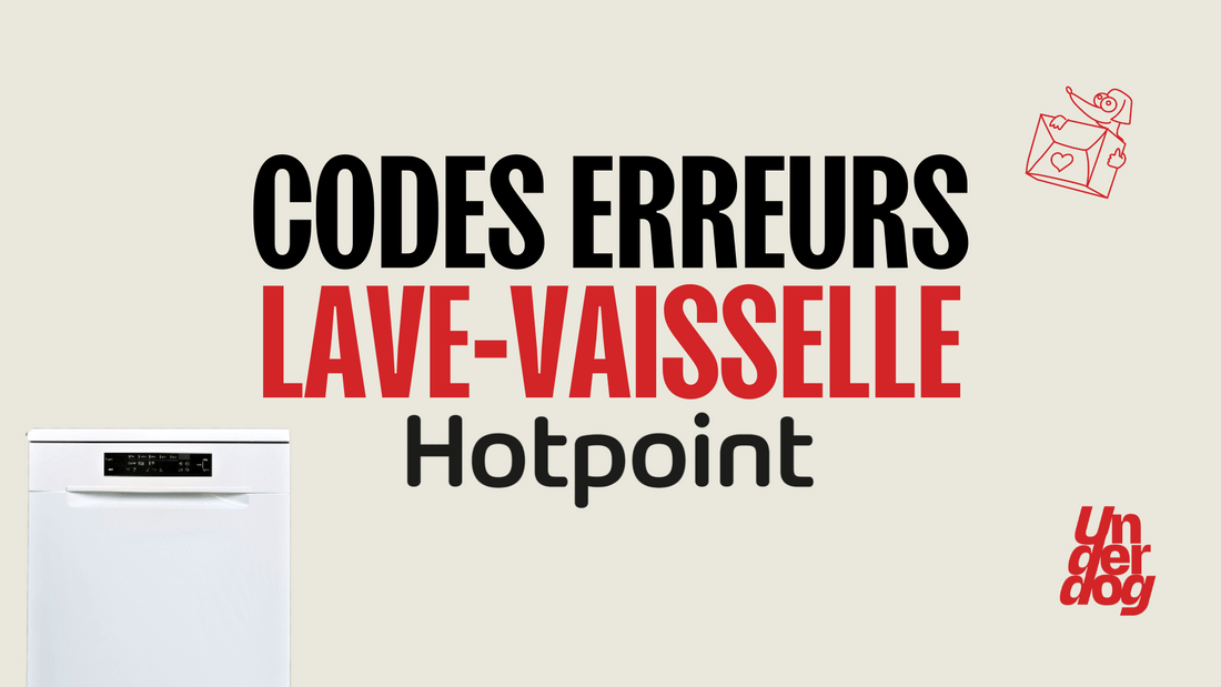 Logo de la marque de lave-vaisselle Hotpoint.