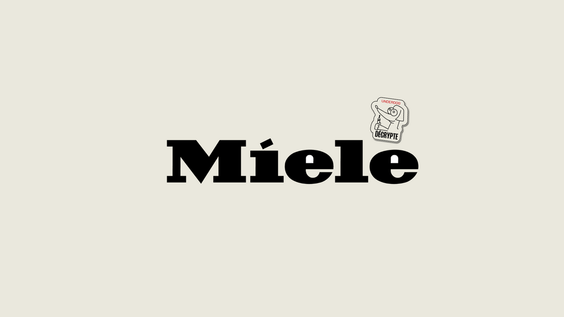Logo de la marque Miele.