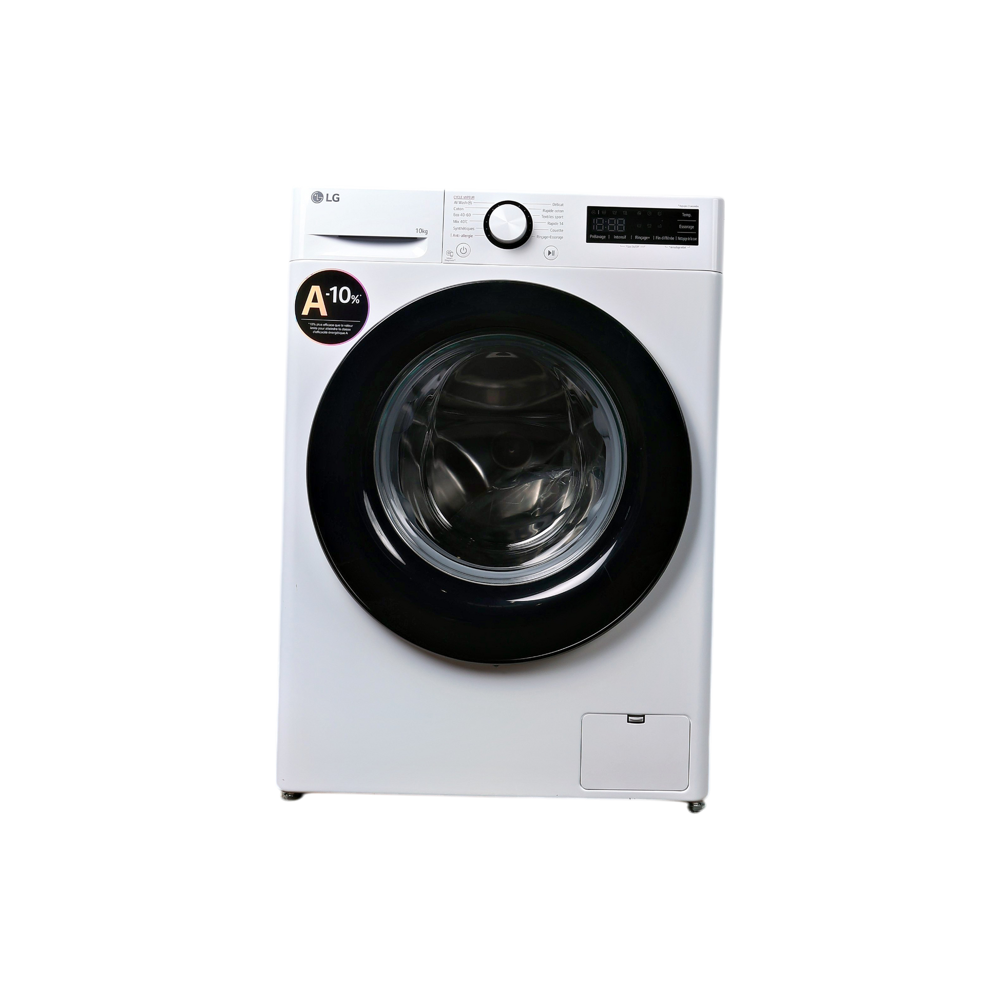 Lave-Linge Hublot 10 kg Reconditionné LG F14R35WHS : vue de face