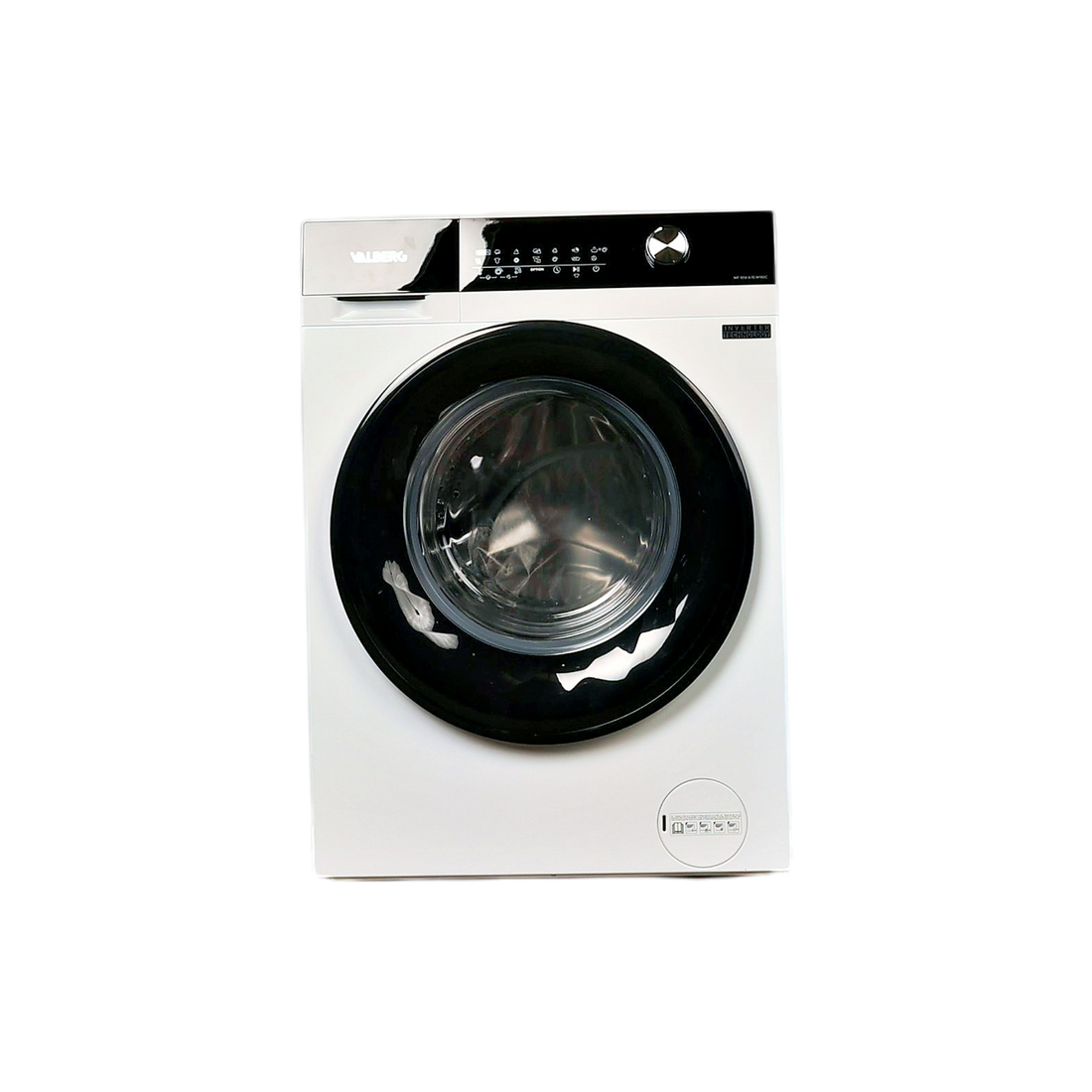 Lave-Linge Hublot 10 kg Reconditionné VALBERG WF 1014 A-10 W180C : vue de face