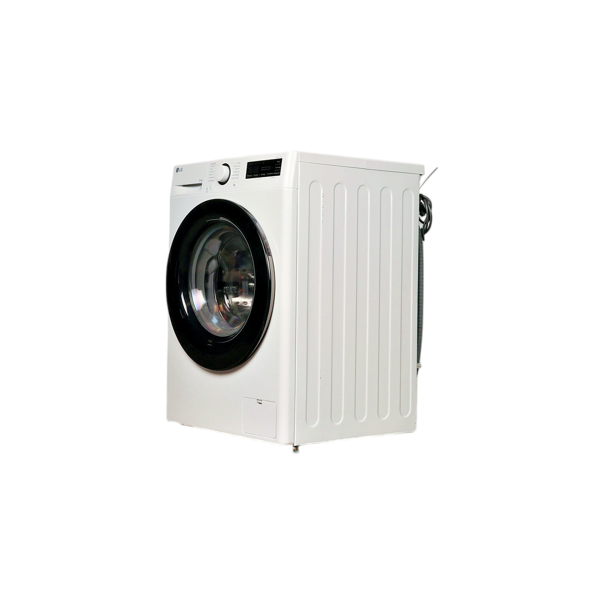Lave-Linge Sechant 9 kg Reconditionné LG F964R35WRS : vue du côté gauche