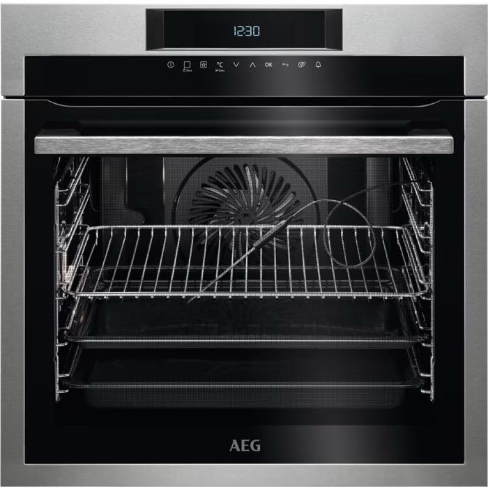 Four Chaleur Tournante 71 L Reconditionné AEG BPE742080M : vue de face