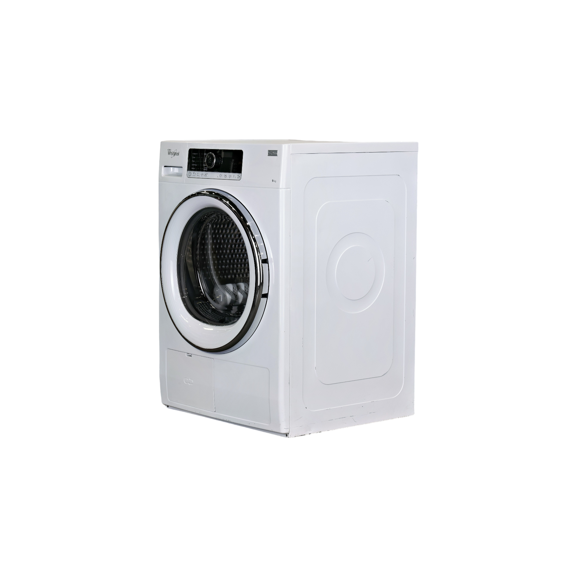 Seche-Linge Pompe À Chaleur 9 kg Reconditionné WHIRLPOOL HSCX 90422 : vue du côté gauche