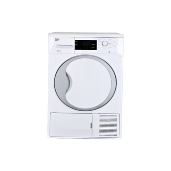 Seche-Linge Pompe À Chaleur 8 kg Reconditionné BEKO DPU8341X : vue de face