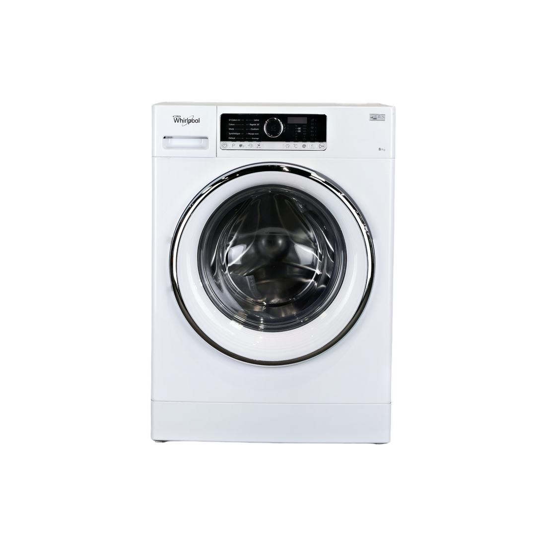 Lave-Linge Hublot 8 kg Reconditionné WHIRLPOOL FSCR80421 : vue de face