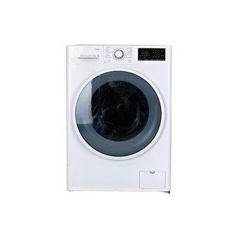 Lave-Linge Sechant 9 kg Reconditionné LG F954J60WRS : vue de face