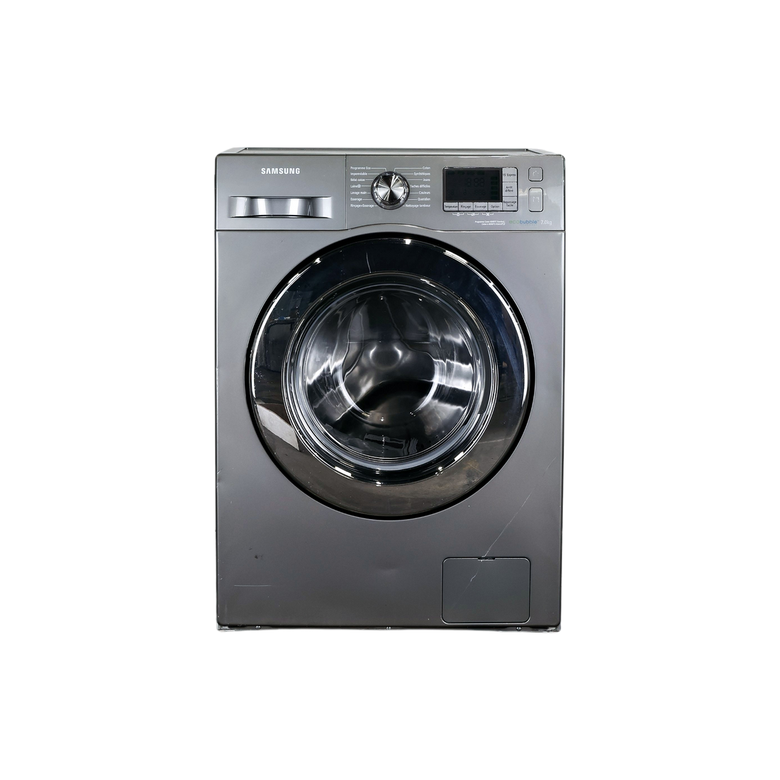 Lave-Linge Hublot 7 kg Reconditionné SAMSUNG WF70F5E5W4X : vue de face