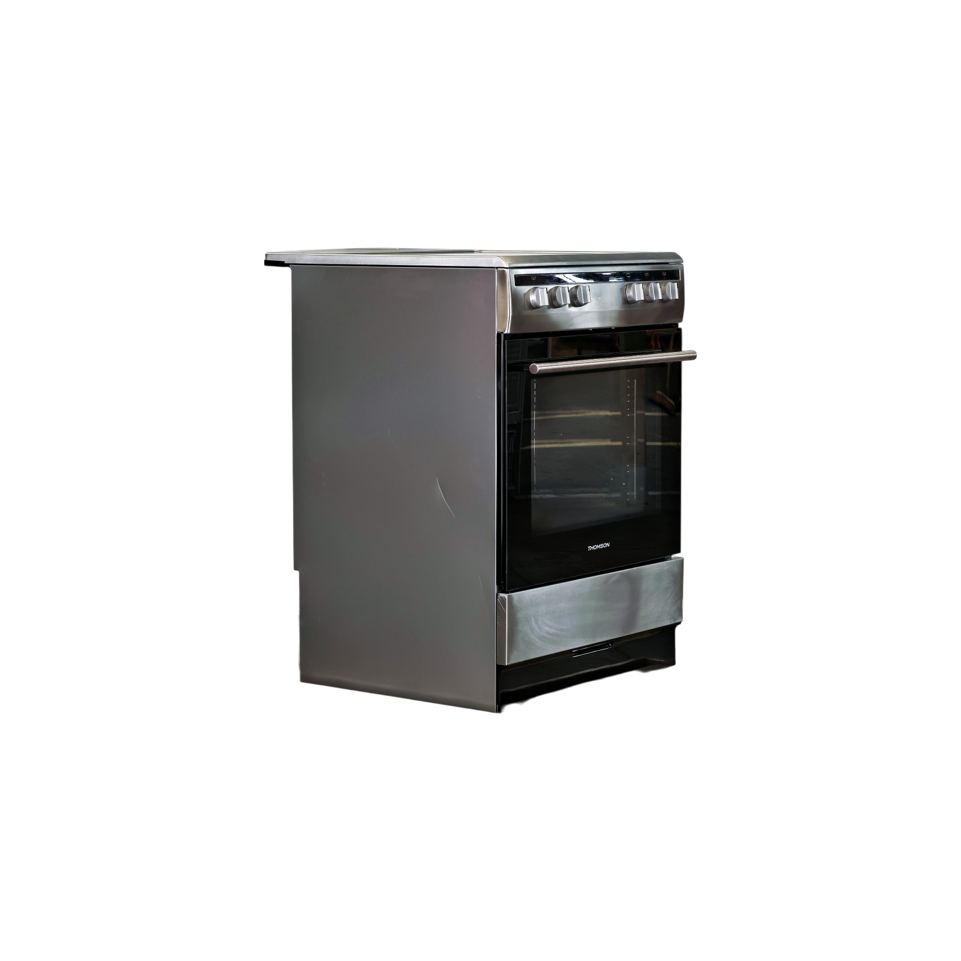 Cuisinière Vitrocéramique  Reconditionné THOMSON THV60X : vue du côté droit