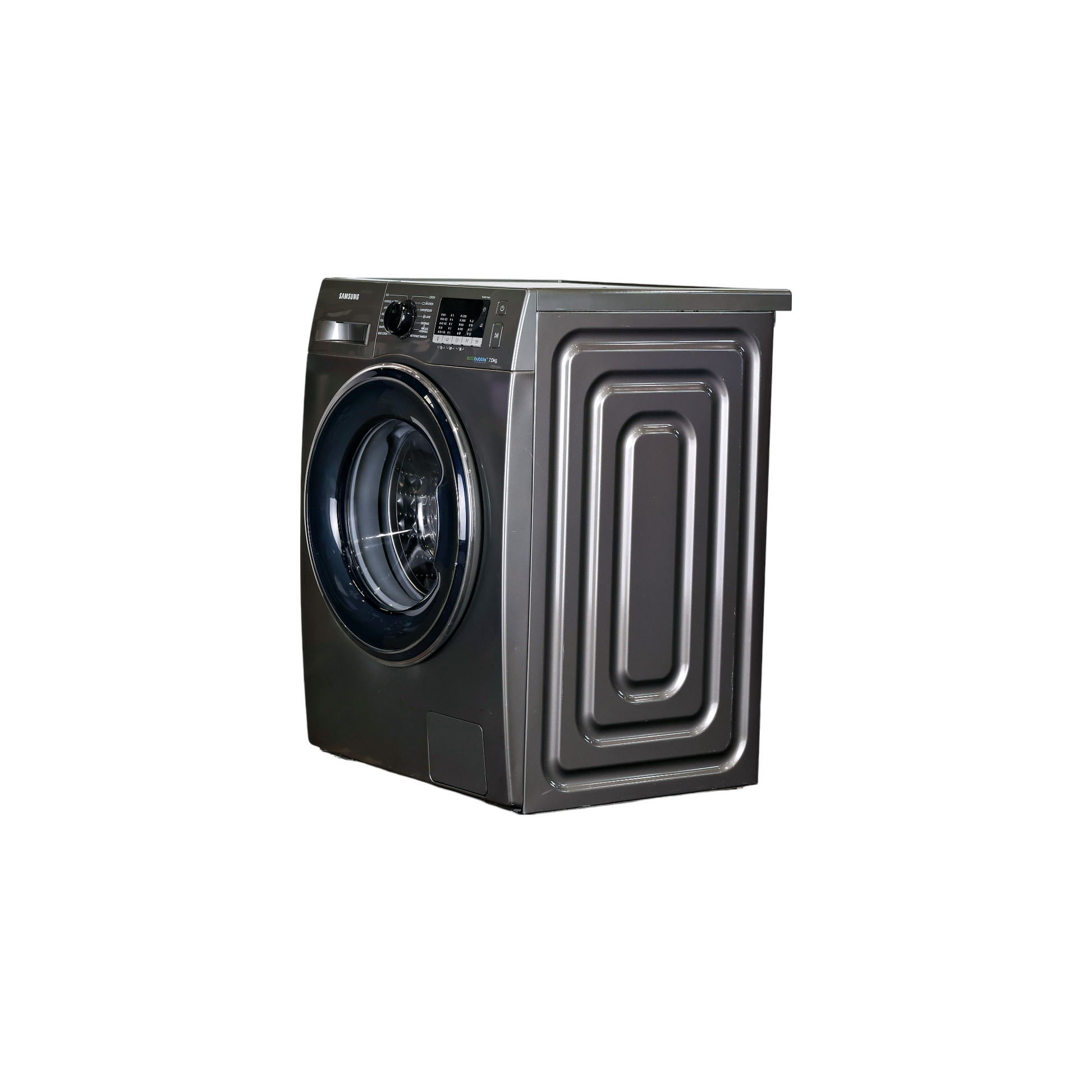 Lave-Linge Hublot 7 kg Reconditionné SAMSUNG WW70J5355FX : vue du côté gauche