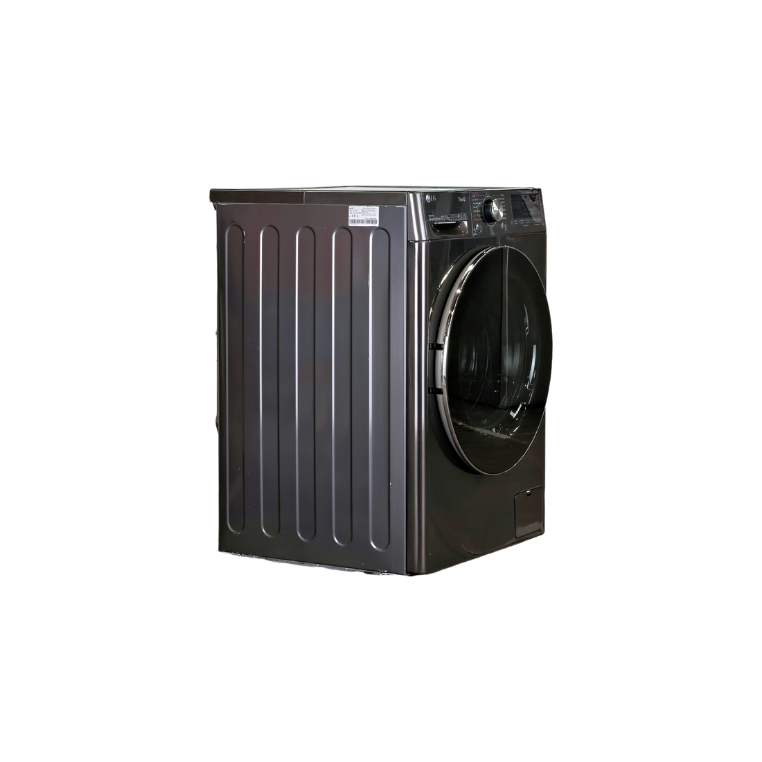 Lave-Linge Sechant 10.5 kg Reconditionné LG F174V72BSTA : vue du côté droit