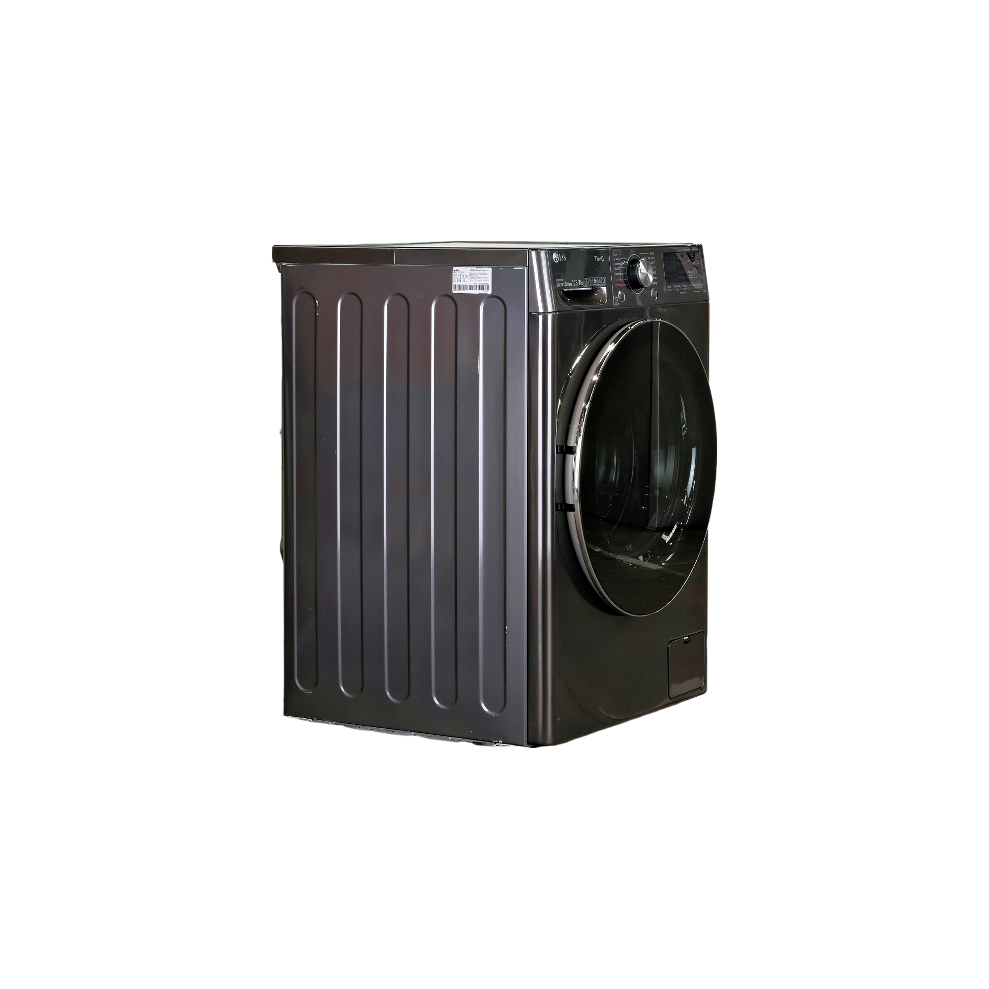 Lave-Linge Sechant 10.5 kg Reconditionné LG F174V72BSTA : vue du côté droit