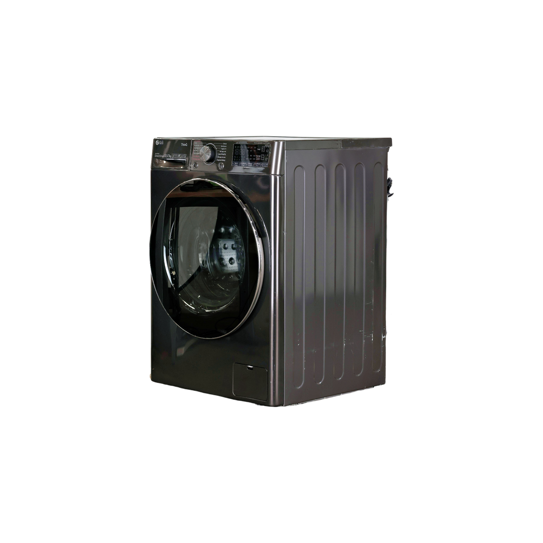 Lave-Linge Sechant 10.5 kg Reconditionné LG F174V72BSTA : vue du côté gauche