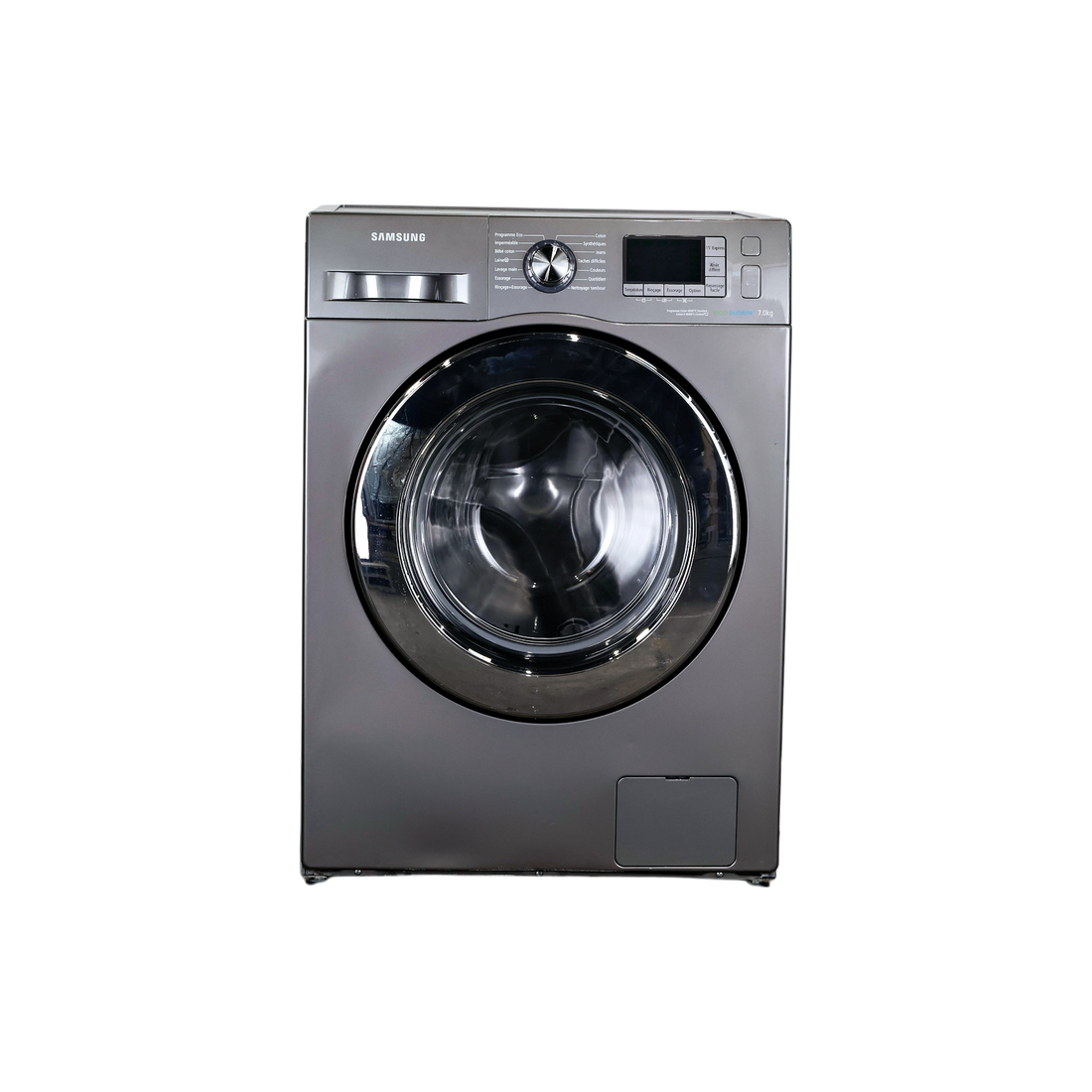 Lave-Linge Hublot 7 kg Reconditionné SAMSUNG WF70F5E5W4X : vue de face