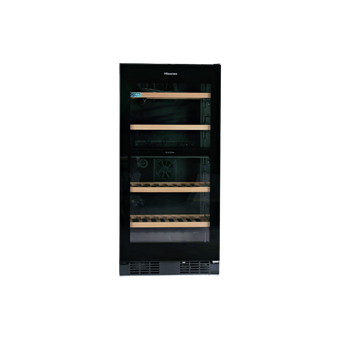 Cave À Vin De Conservation 108 Bouteilles Reconditionné HISENSE RW3N230GELF : vue de face