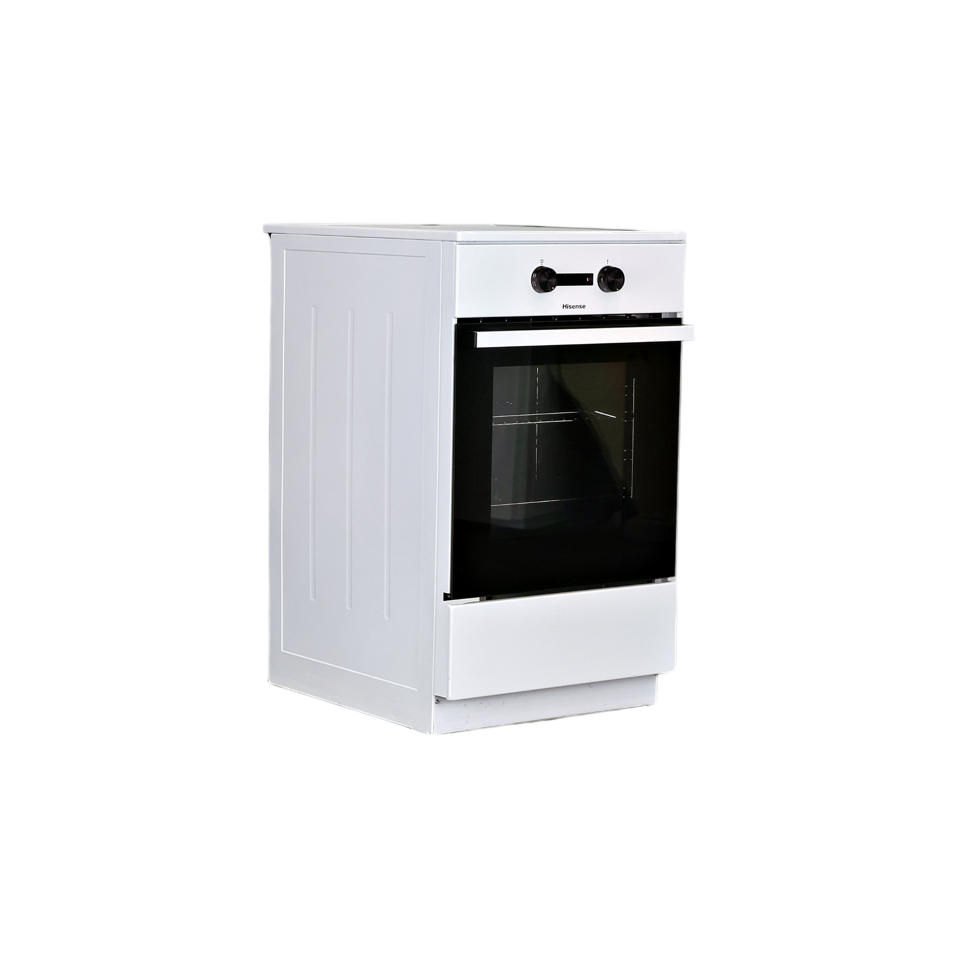 Cuisinière À Induction  Reconditionné HISENSE HEIT5A40WG : vue du côté droit