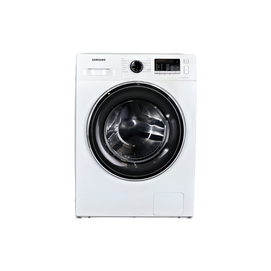 Lave-Linge Hublot 9 kg Reconditionné SAMSUNG WW90J5355EW : vue de face