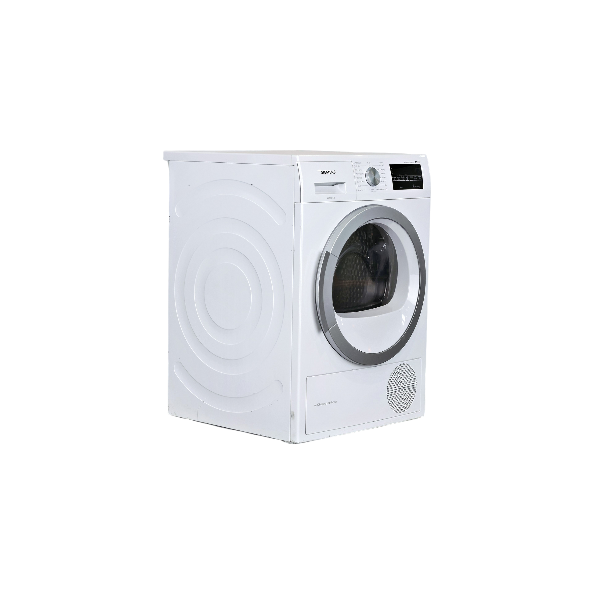 Seche-Linge Pompe À Chaleur 8 kg Reconditionné SIEMENS WT47W460FF : vue du côté droit
