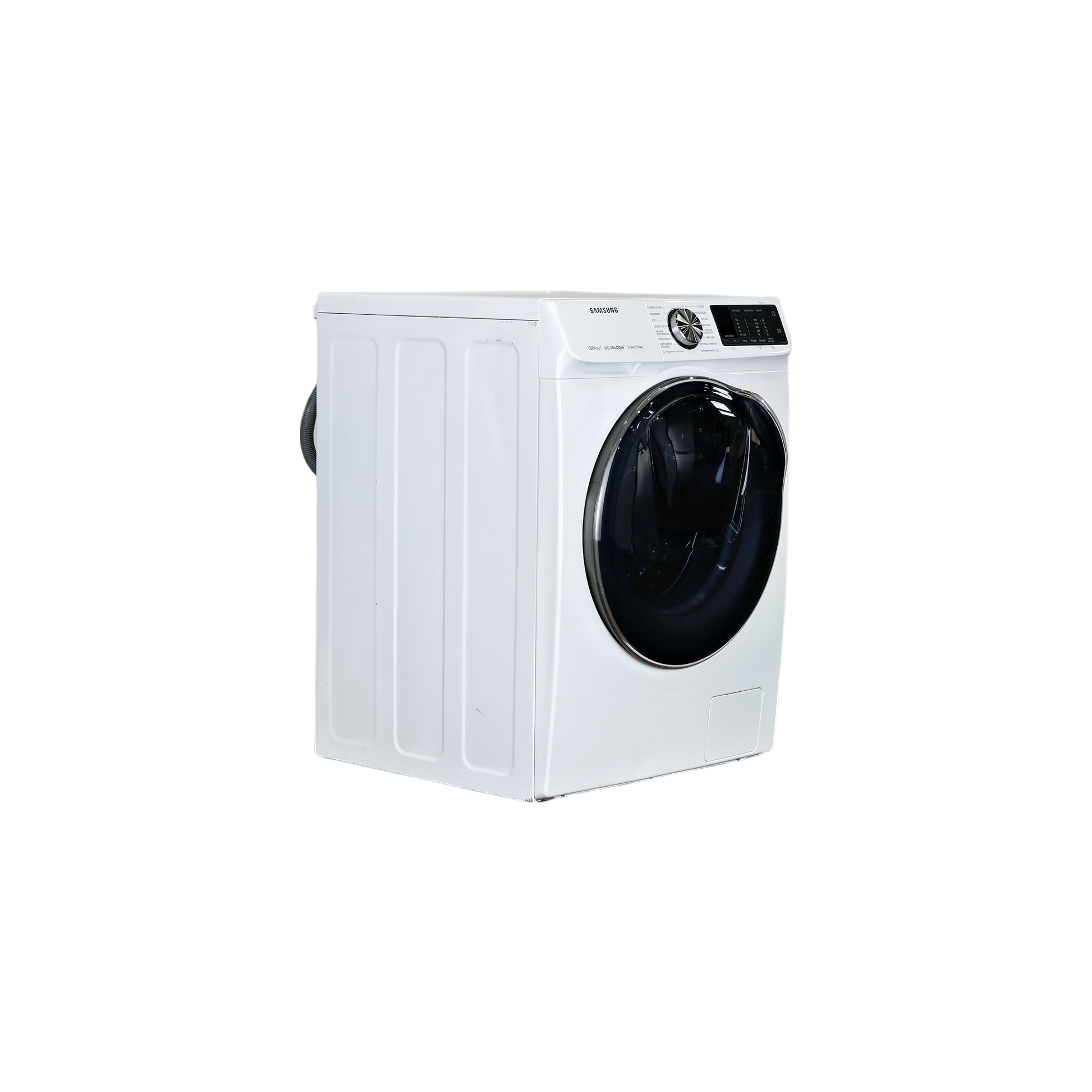 Lave-Linge Sechant 8 kg Reconditionné SAMSUNG WD80N645OOM : vue du côté droit