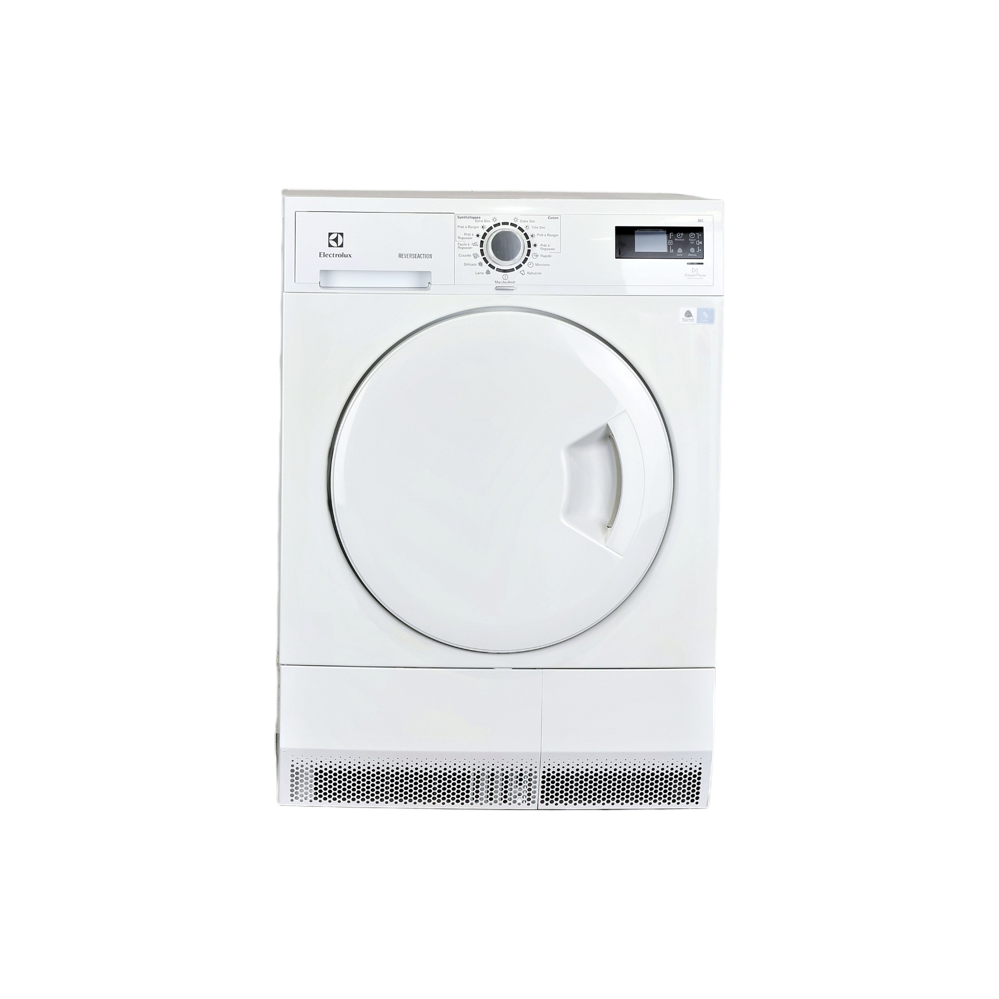 Seche-Linge Condensation 8 kg Reconditionné ELECTROLUX EDC2086PDW : vue de face