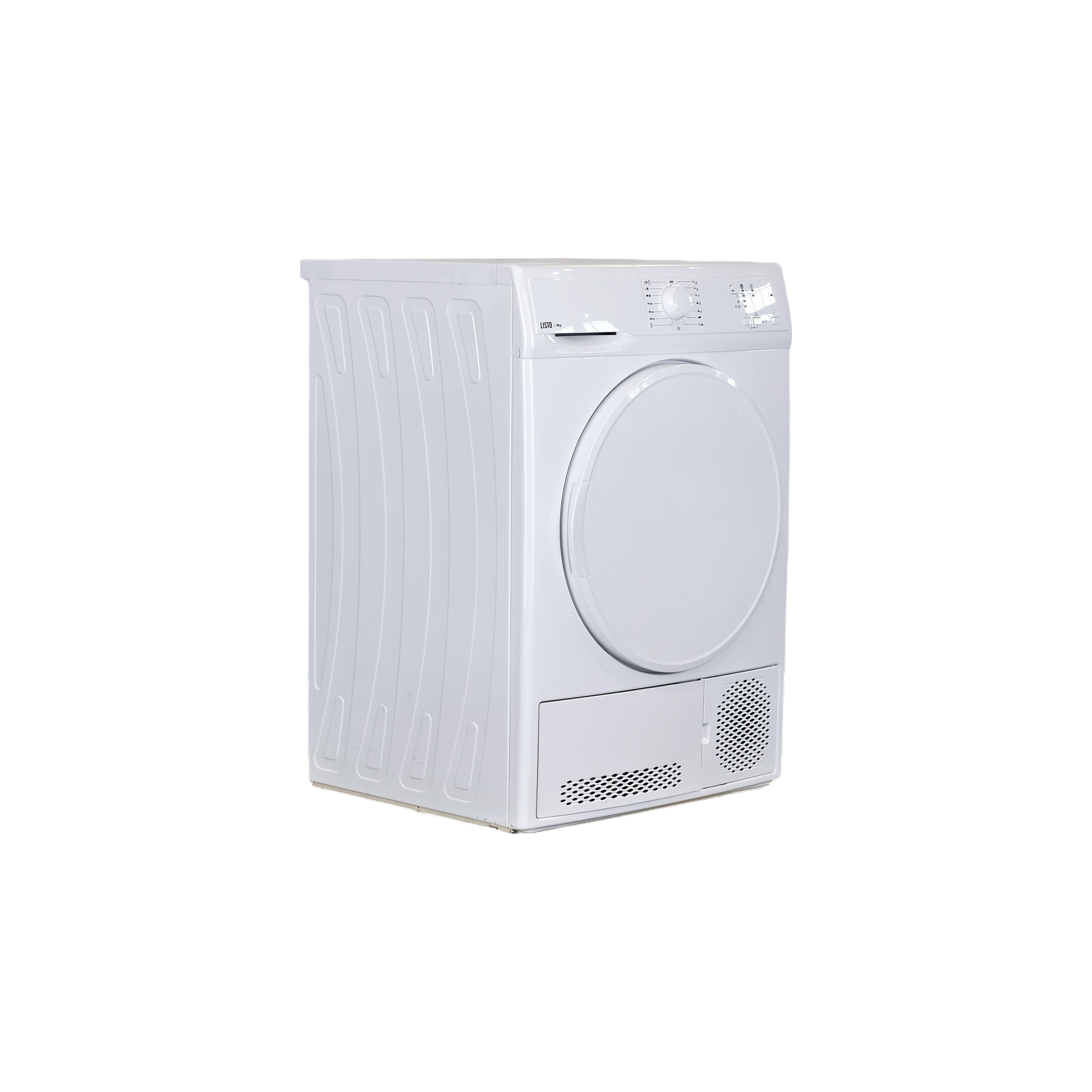 Seche-Linge Condensation 8 kg Reconditionné LISTO SLC8-L2B : vue du côté droit