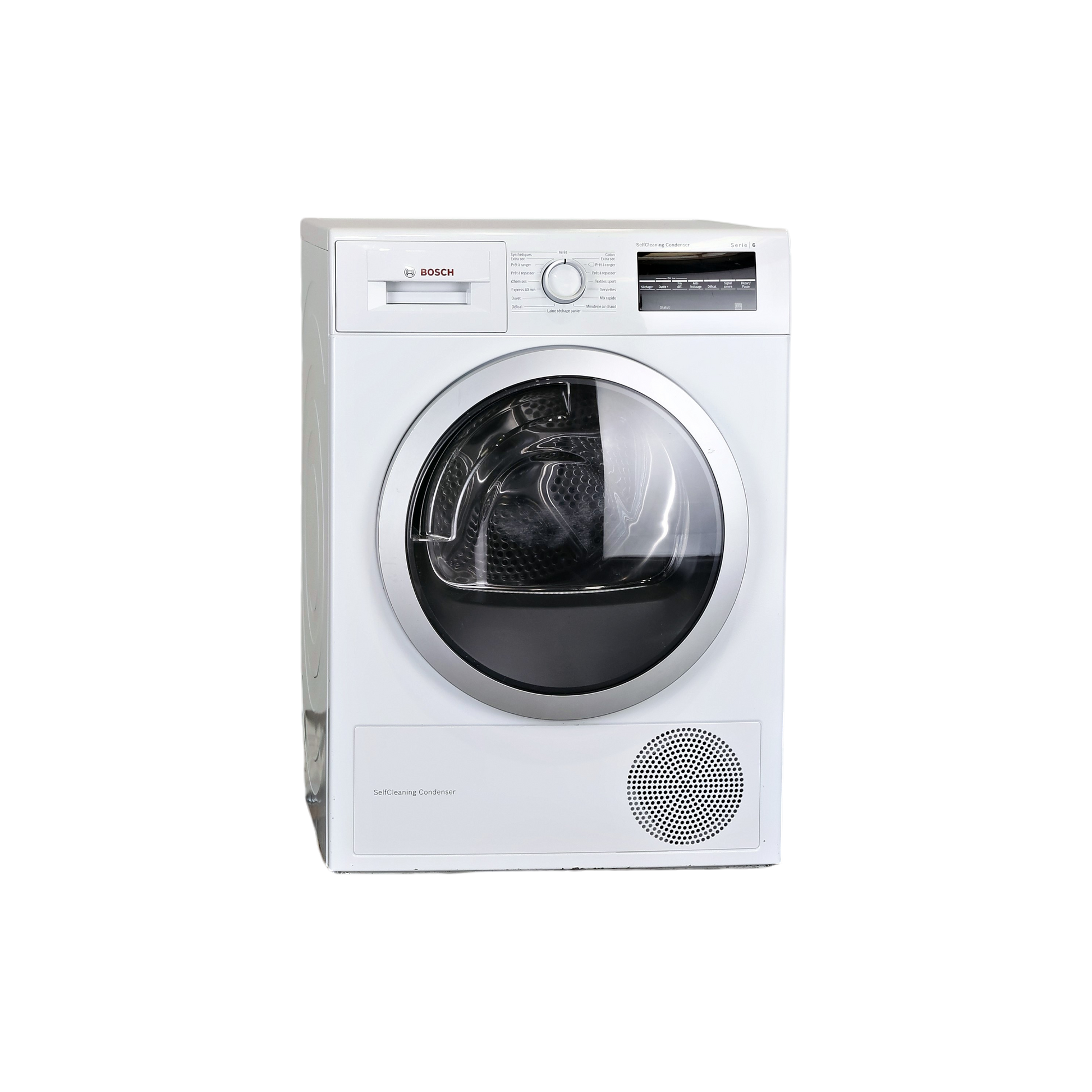 Seche-Linge Pompe À Chaleur 9 kg Reconditionné BOSCH WTW87499FF : vue de face
