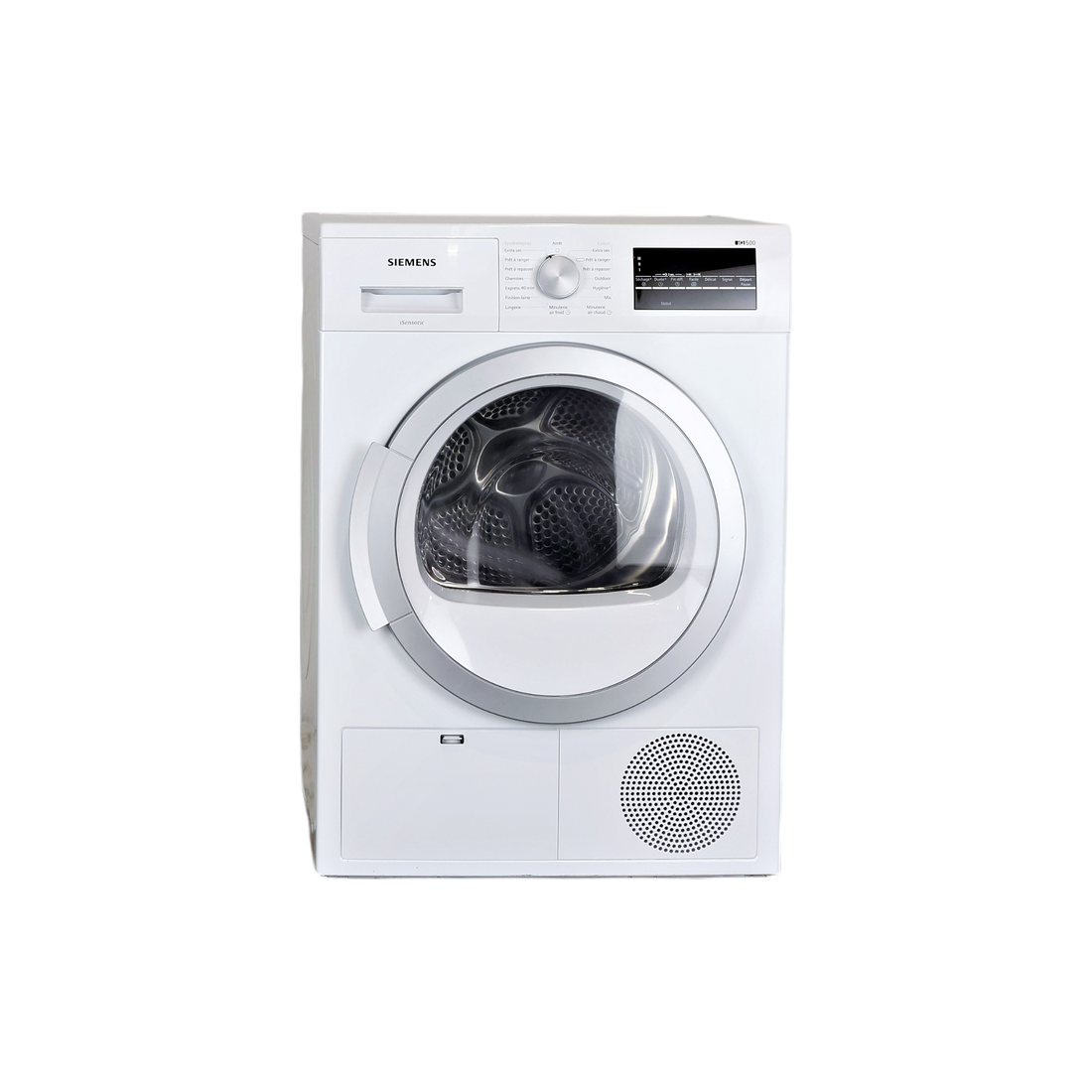 Seche-Linge Condensation 9 kg Reconditionné SIEMENS WT46G420FF : vue de face