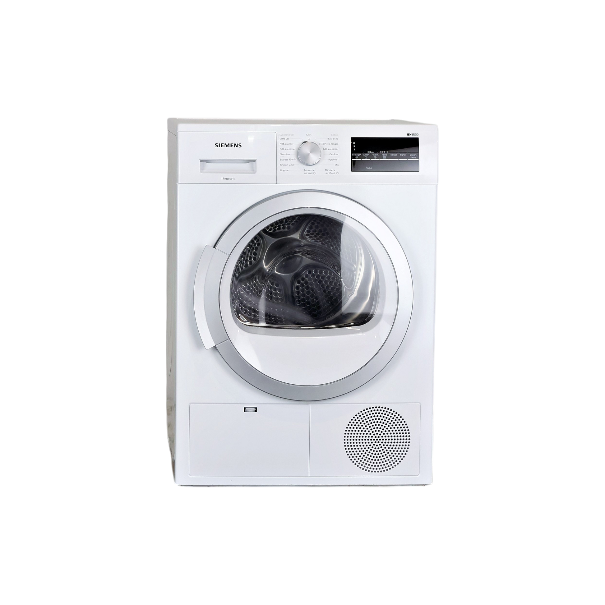 Seche-Linge Condensation 9 kg Reconditionné SIEMENS WT46G420FF : vue de face