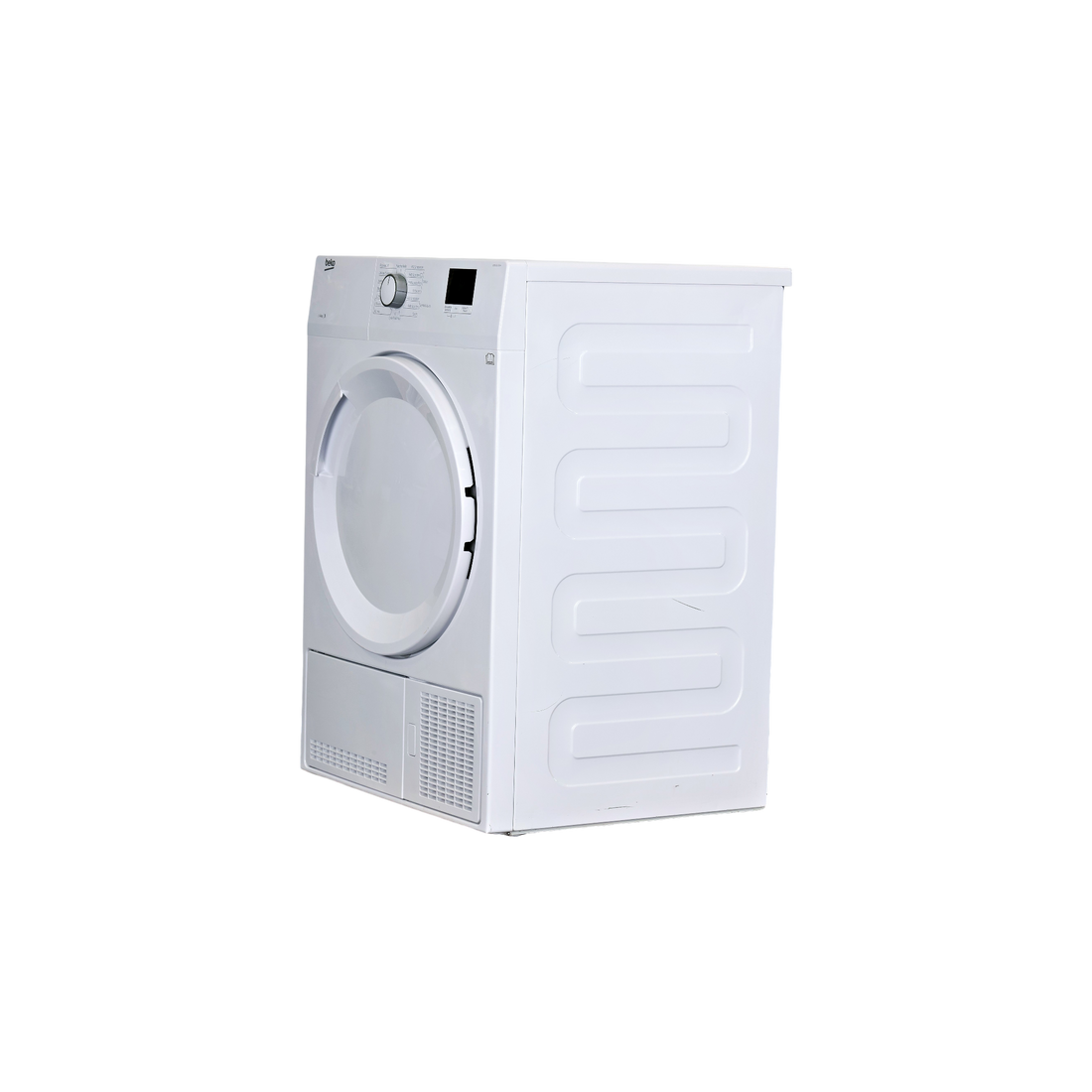 Seche-Linge Condensation 8 kg Reconditionné BEKO DBBU81310W : vue du côté gauche