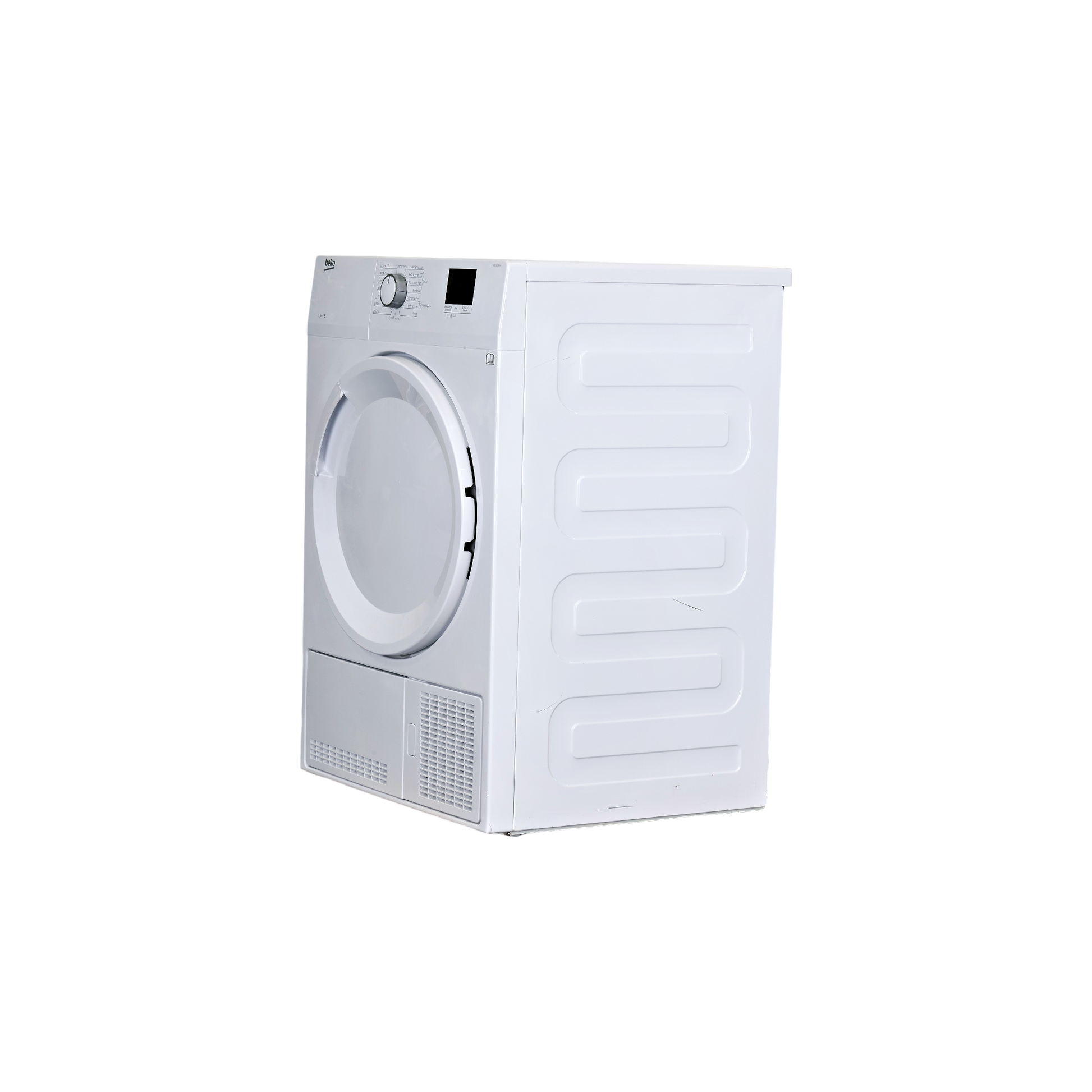 Seche-Linge Condensation 8 kg Reconditionné BEKO DBBU81310W : vue du côté gauche