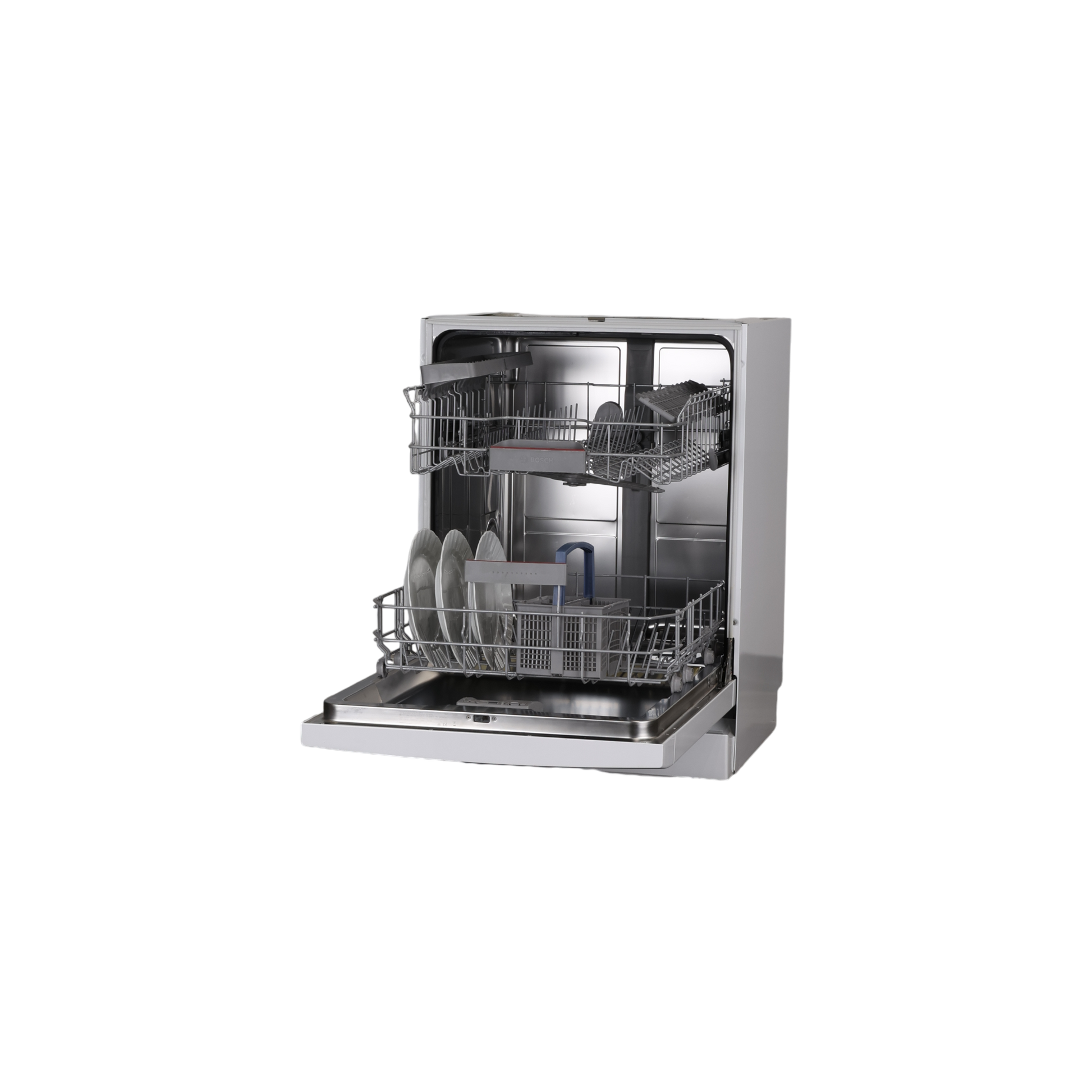 Lave-Vaisselle Pose Libre 13 Cvts Reconditionné BOSCH SMS46IW20E : vue de l'intérieur