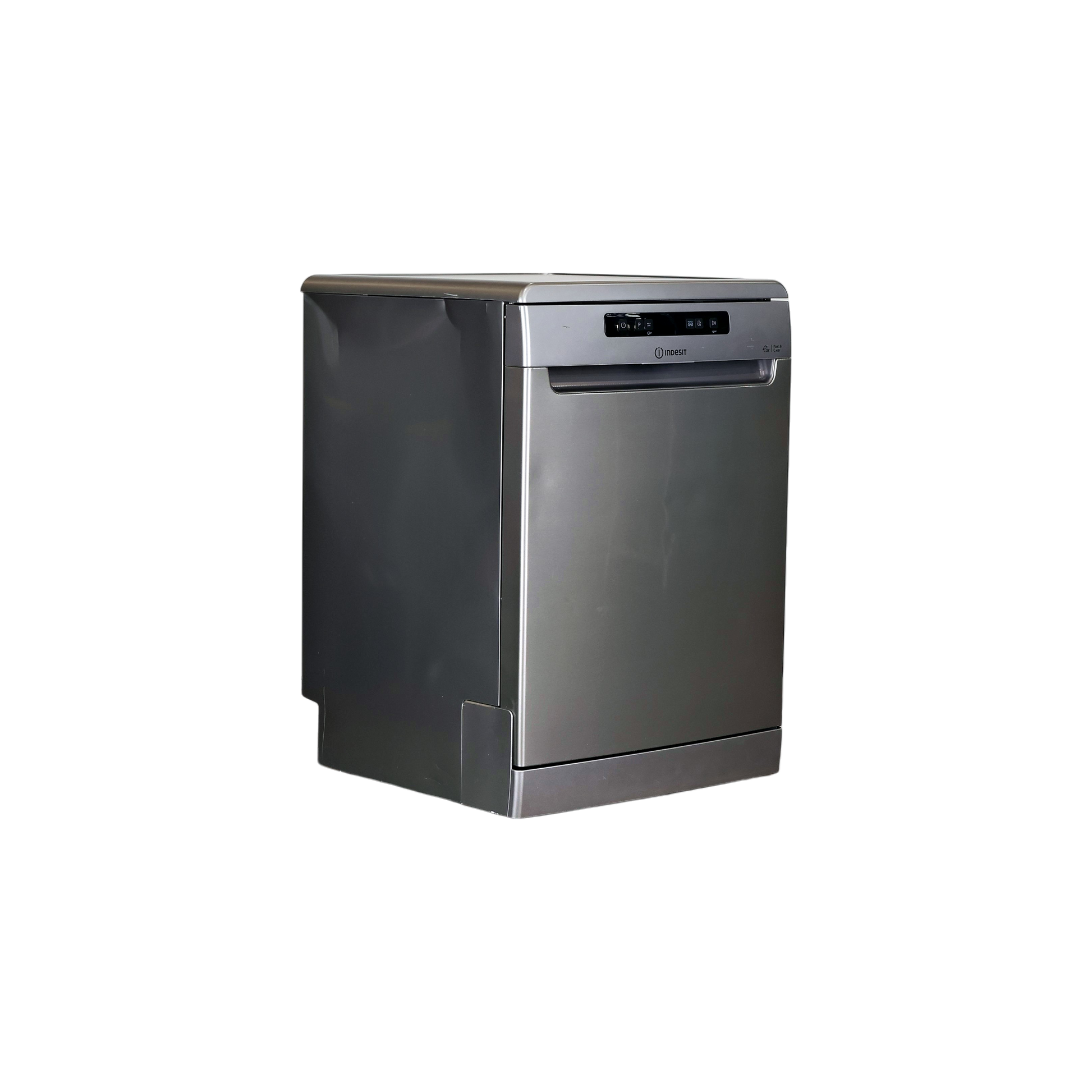Lave-Vaisselle Pose Libre 14 Cvts Reconditionné INDESIT DFO 3C26 X : vue du côté droit