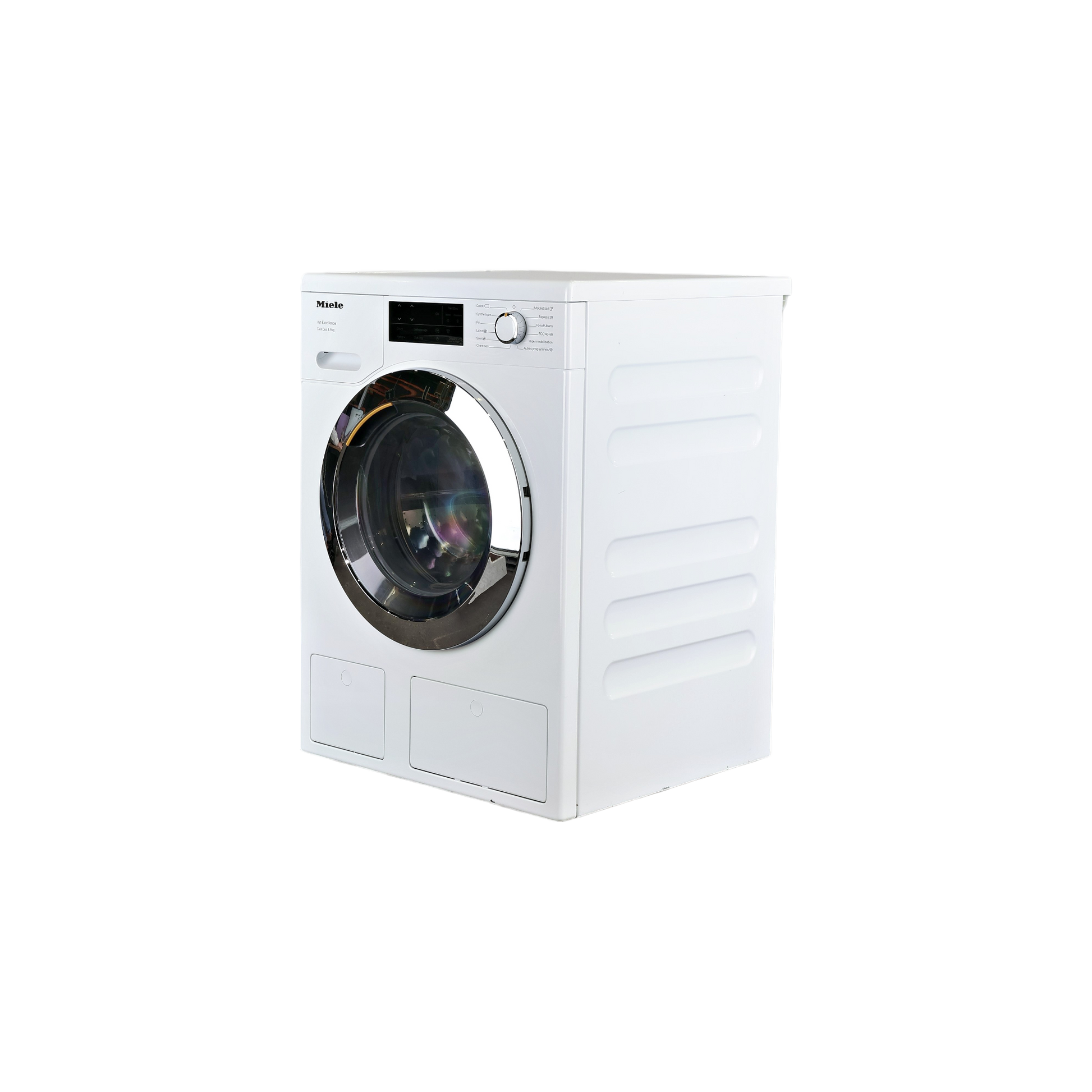 Lave-Linge Hublot 9 kg Reconditionné MIELE WEG 665 : vue du côté gauche