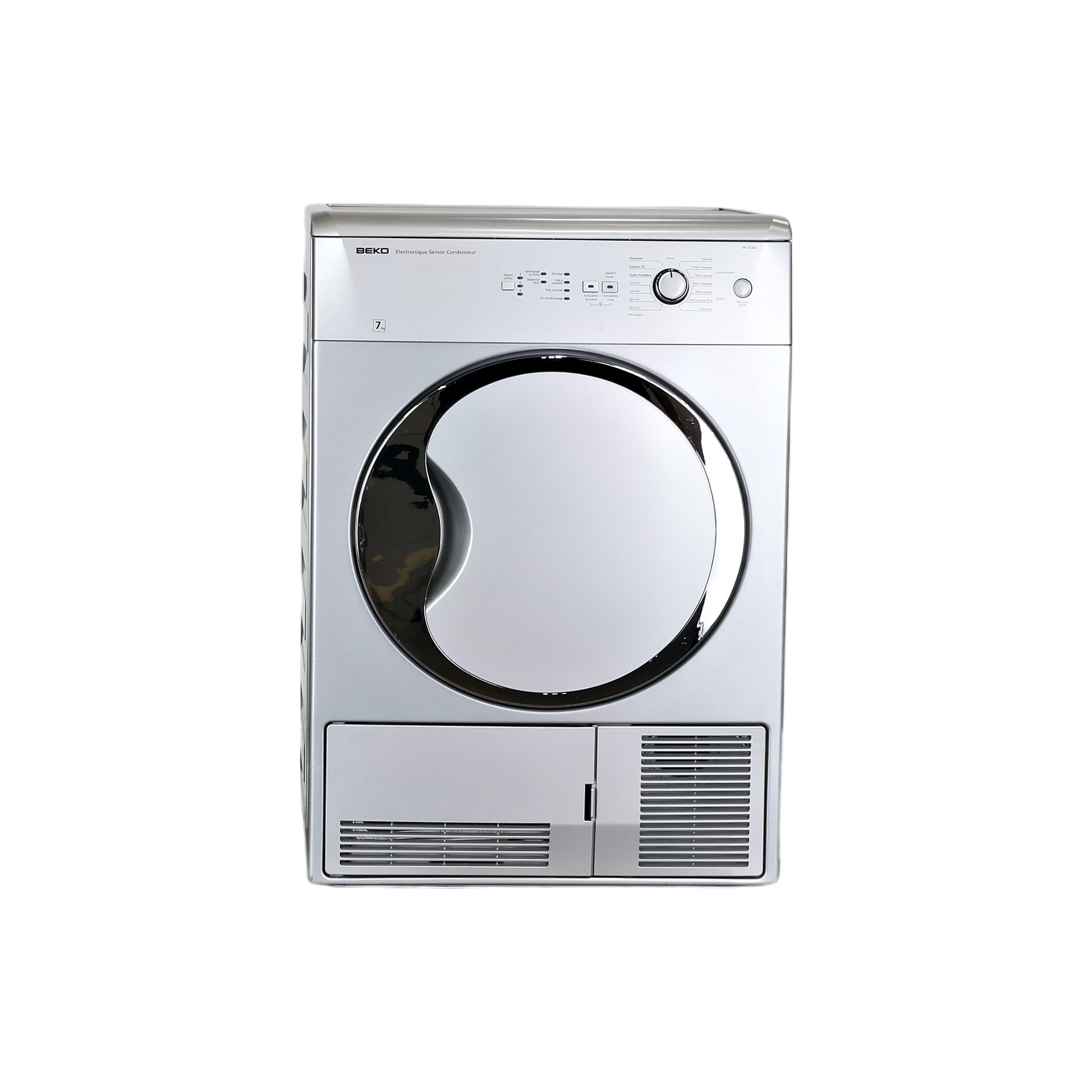 Seche-Linge Condensation 7 kg Reconditionné BEKO DC7230S : vue de face