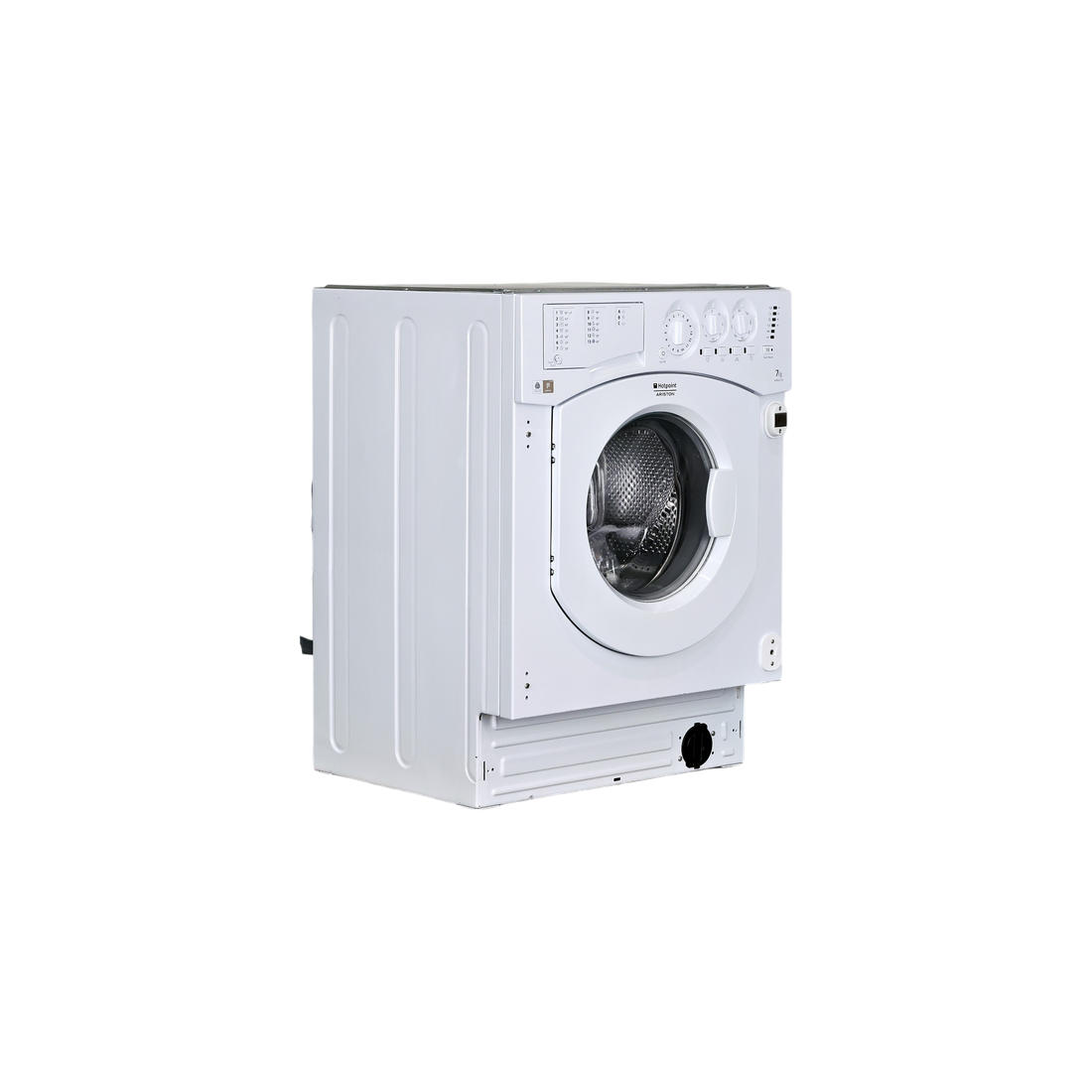 Lave-Linge Hublot 7 kg Reconditionné HOTPOINT ARISTON AWM 129 (EU) : vue du côté droit