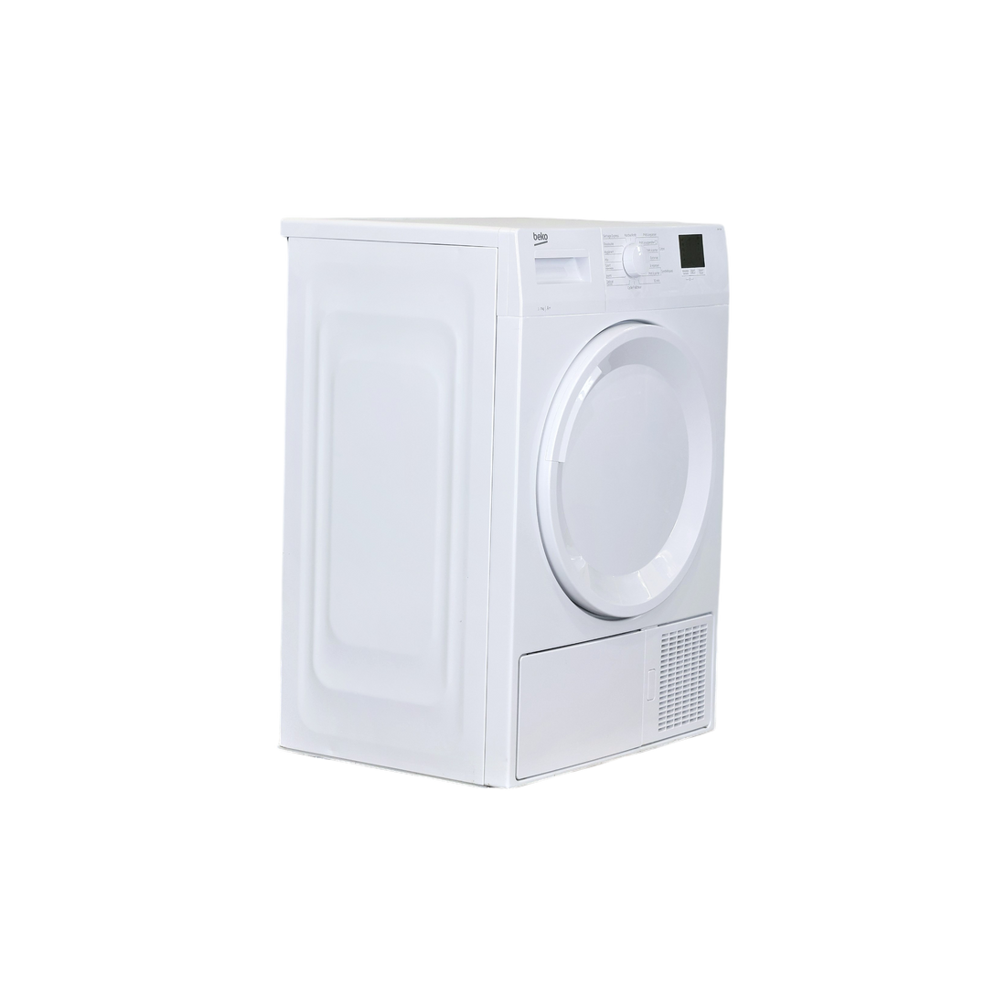Seche-Linge Pompe À Chaleur 7 kg Reconditionné BEKO DHP73W : vue du côté droit