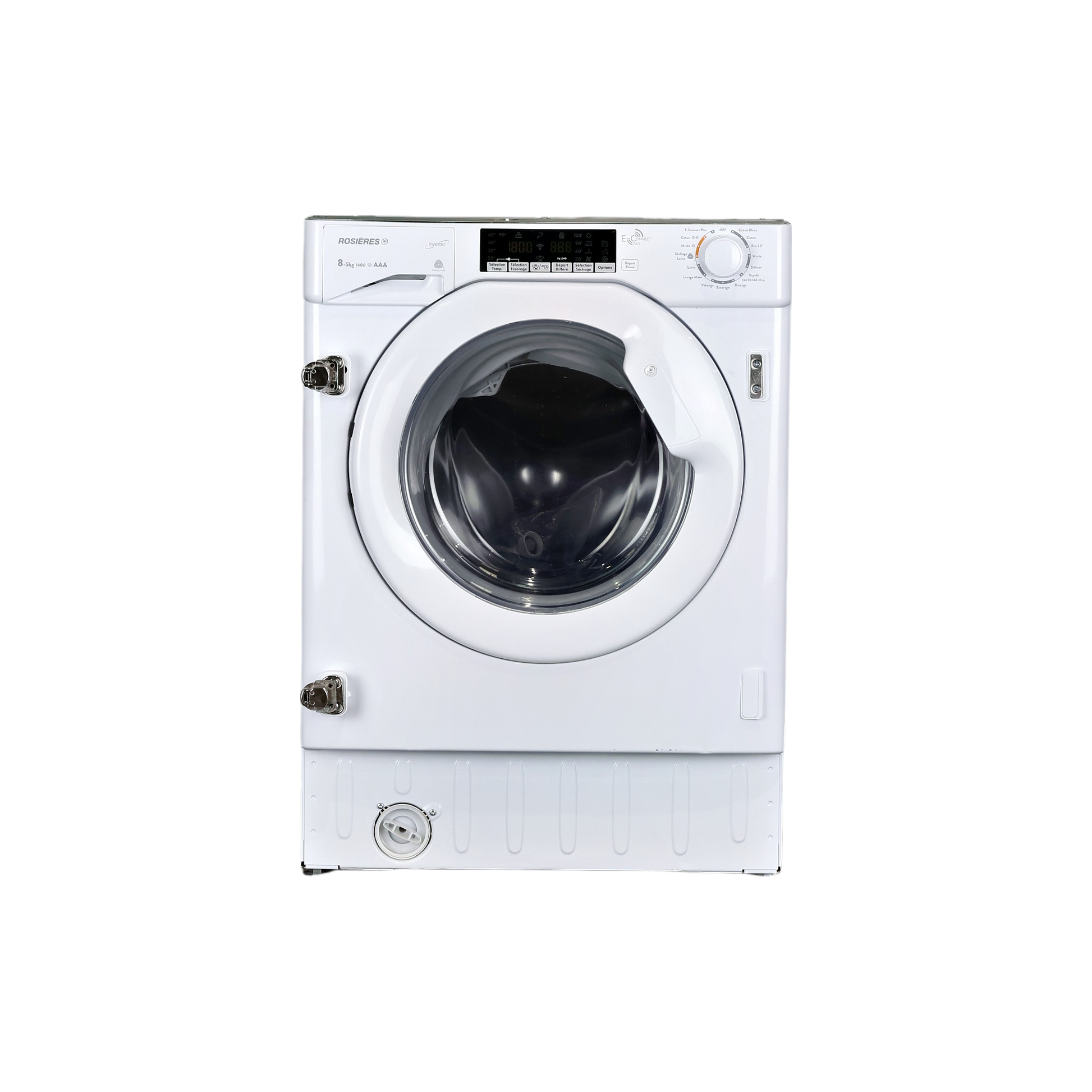 Lave-Linge Sechant 8 kg Reconditionné ROSIERES RILS8514TI : vue de face