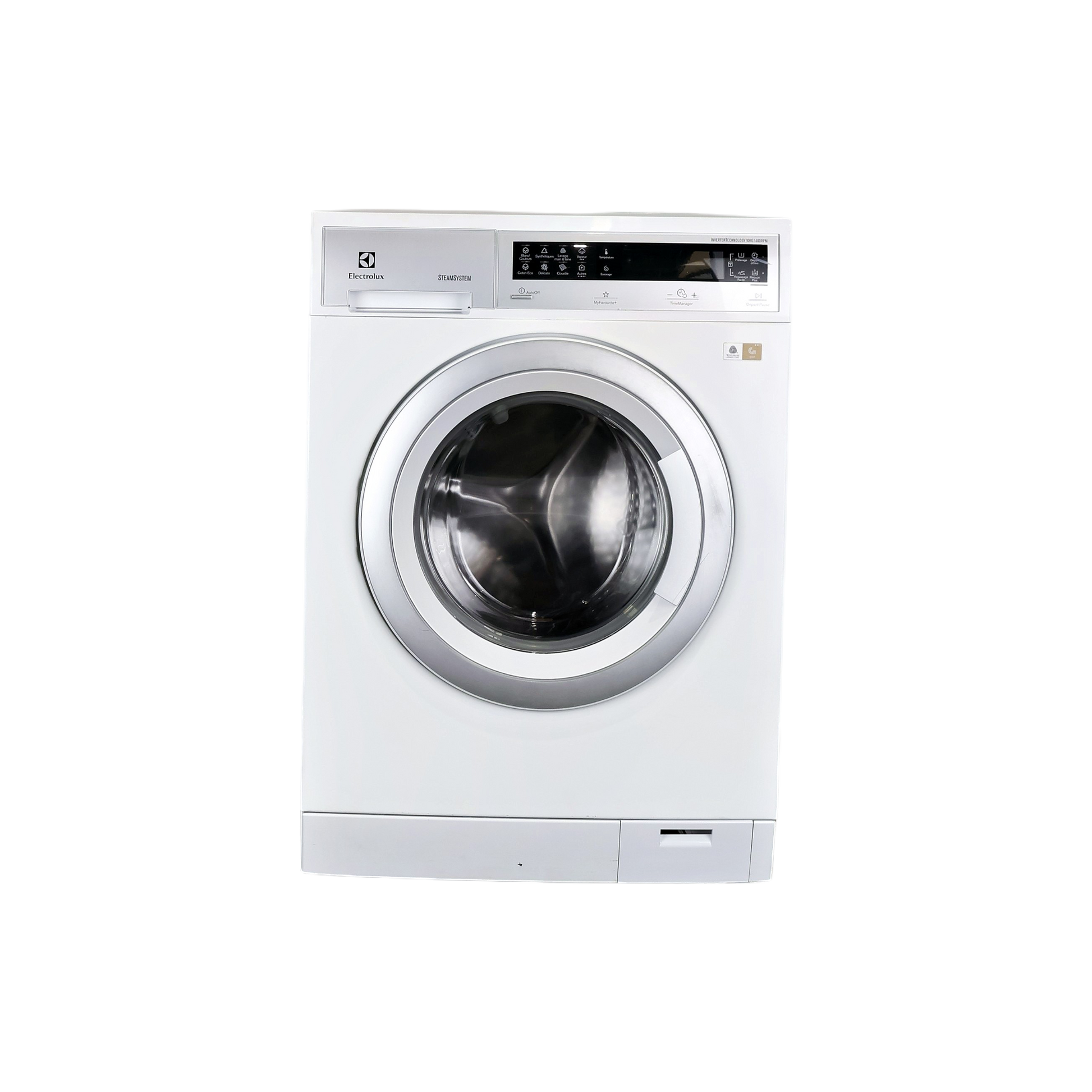 Lave-Linge Hublot 10 kg Reconditionné ELECTROLUX EWF1408MEW : vue de face