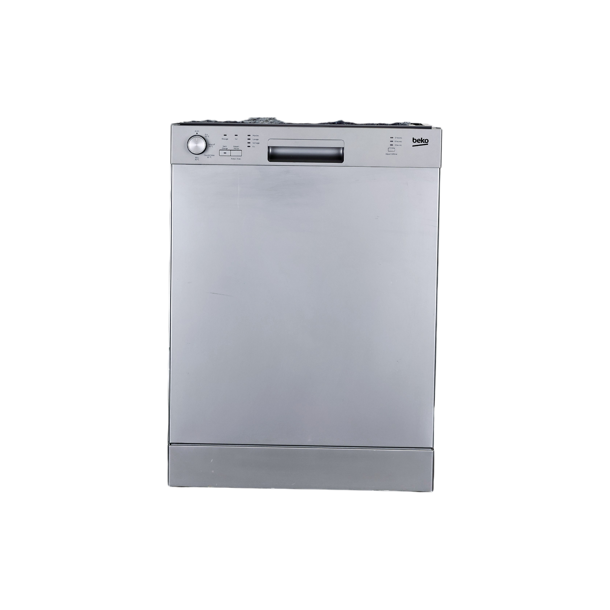 Lave-Vaisselle Pose Libre 13 Cvts Reconditionné BEKO DFN113S : vue de face