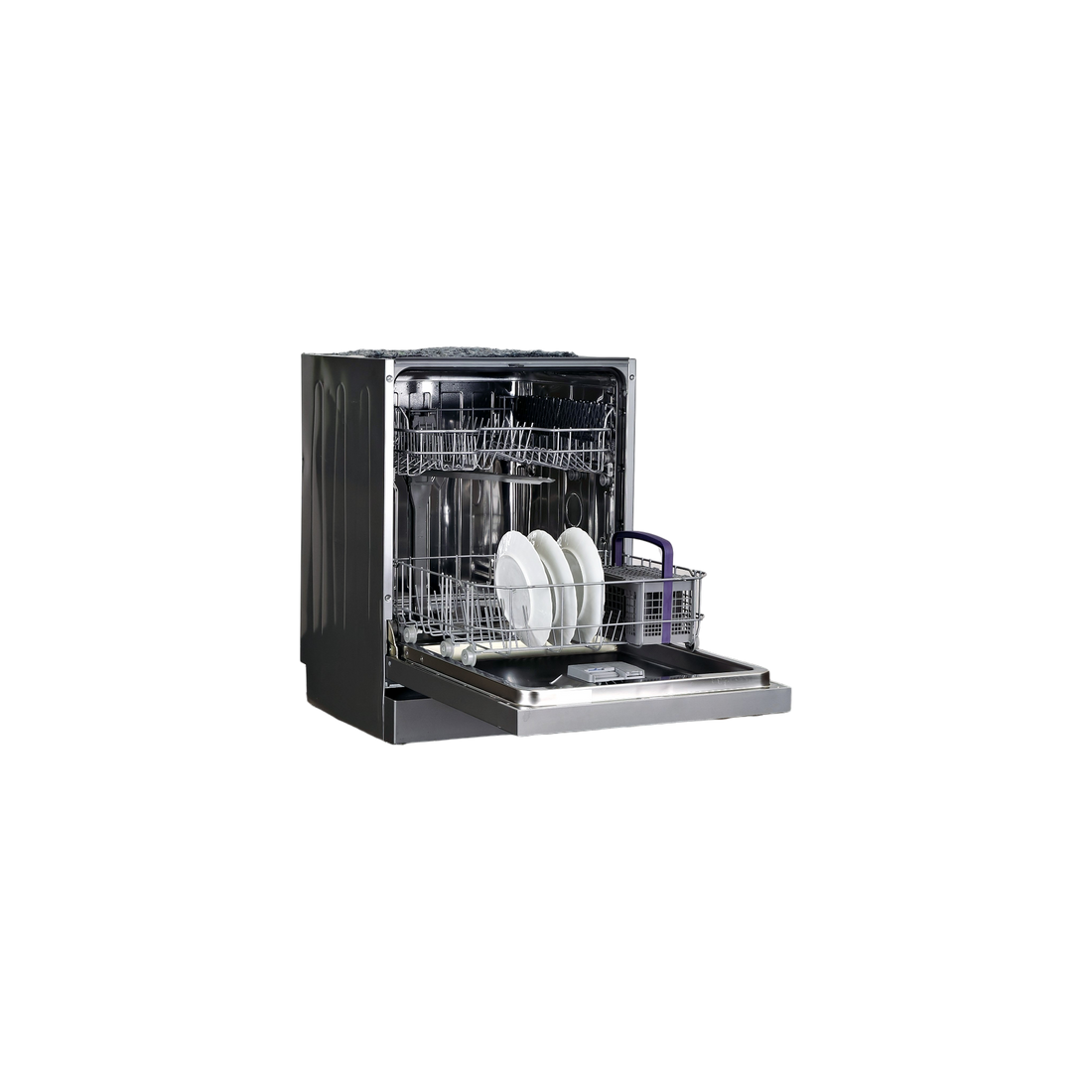 Lave-Vaisselle Pose Libre 13 Cvts Reconditionné BEKO DFN113S : vue de l'intérieur