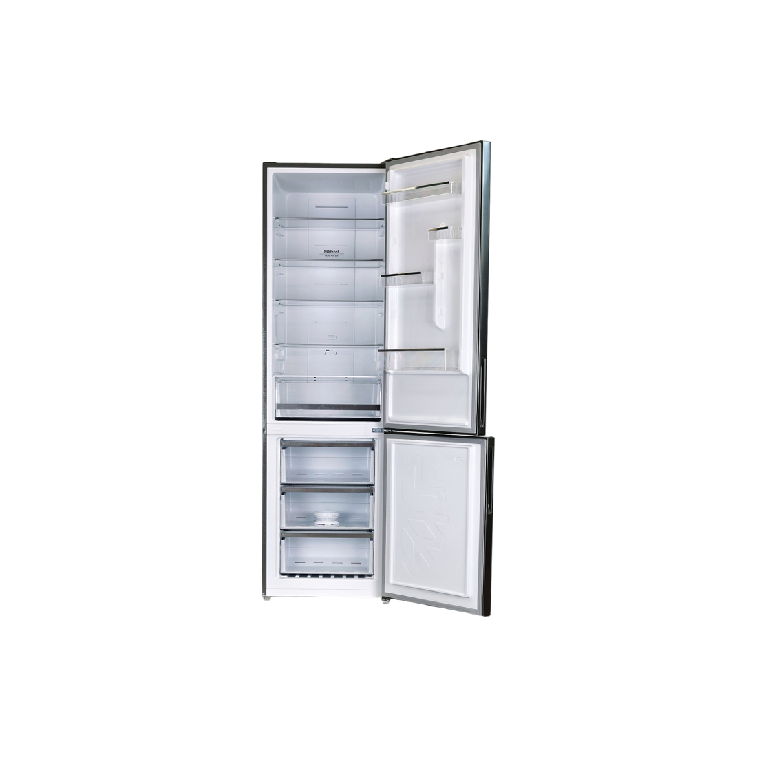 Réfrigérateur Avec Congélateur 351 L Reconditionné ESSENTIEL B ERCV200-60SE : vue de l'intérieur