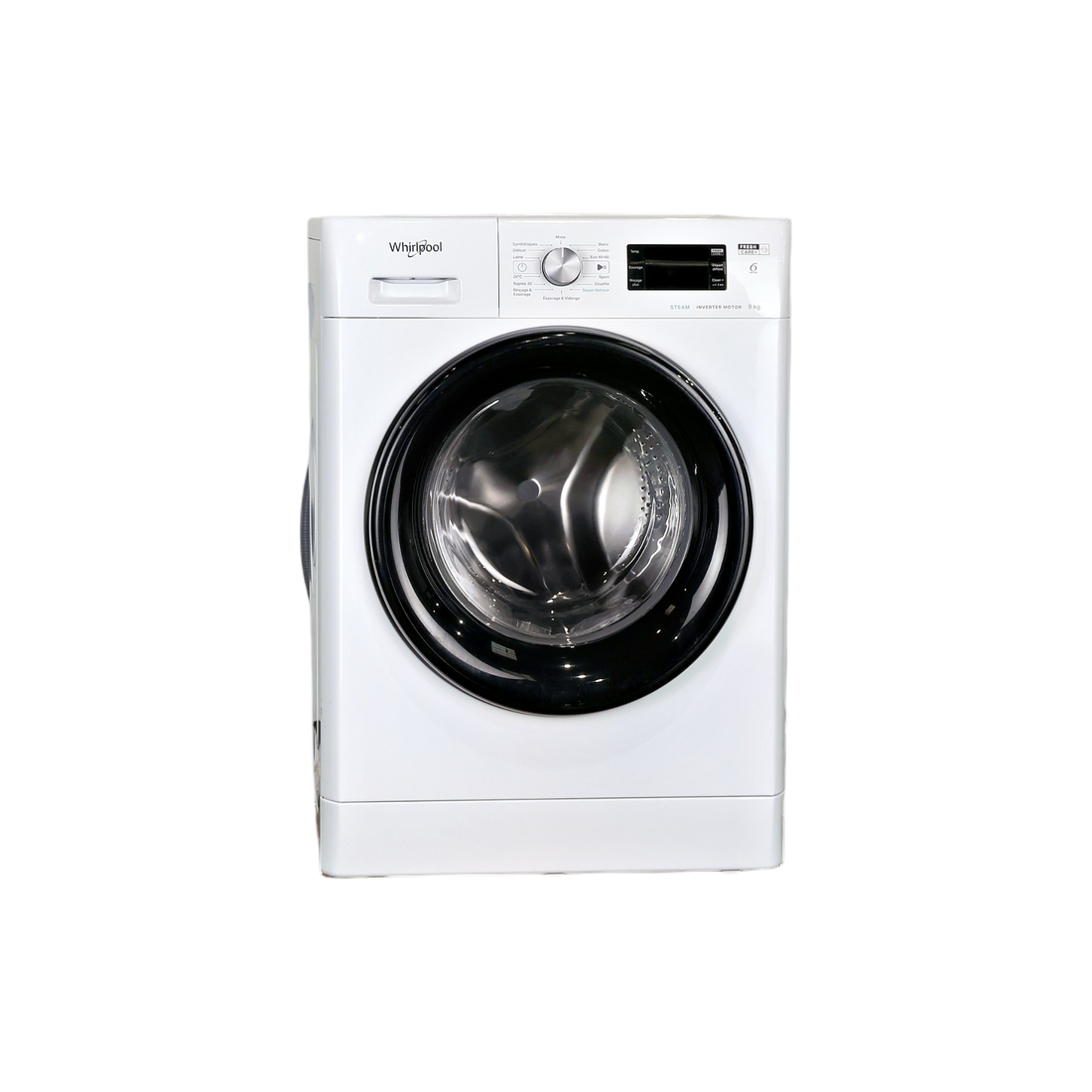 Lave-Linge Hublot 9 kg Reconditionné WHIRLPOOL FFBB9489BVFR : vue de face