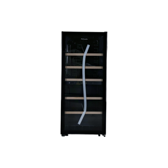 Cave À Vin De Conservation 102 Bouteilles Reconditionné LA SOMMELIERE LS102DZBLACK : vue de face