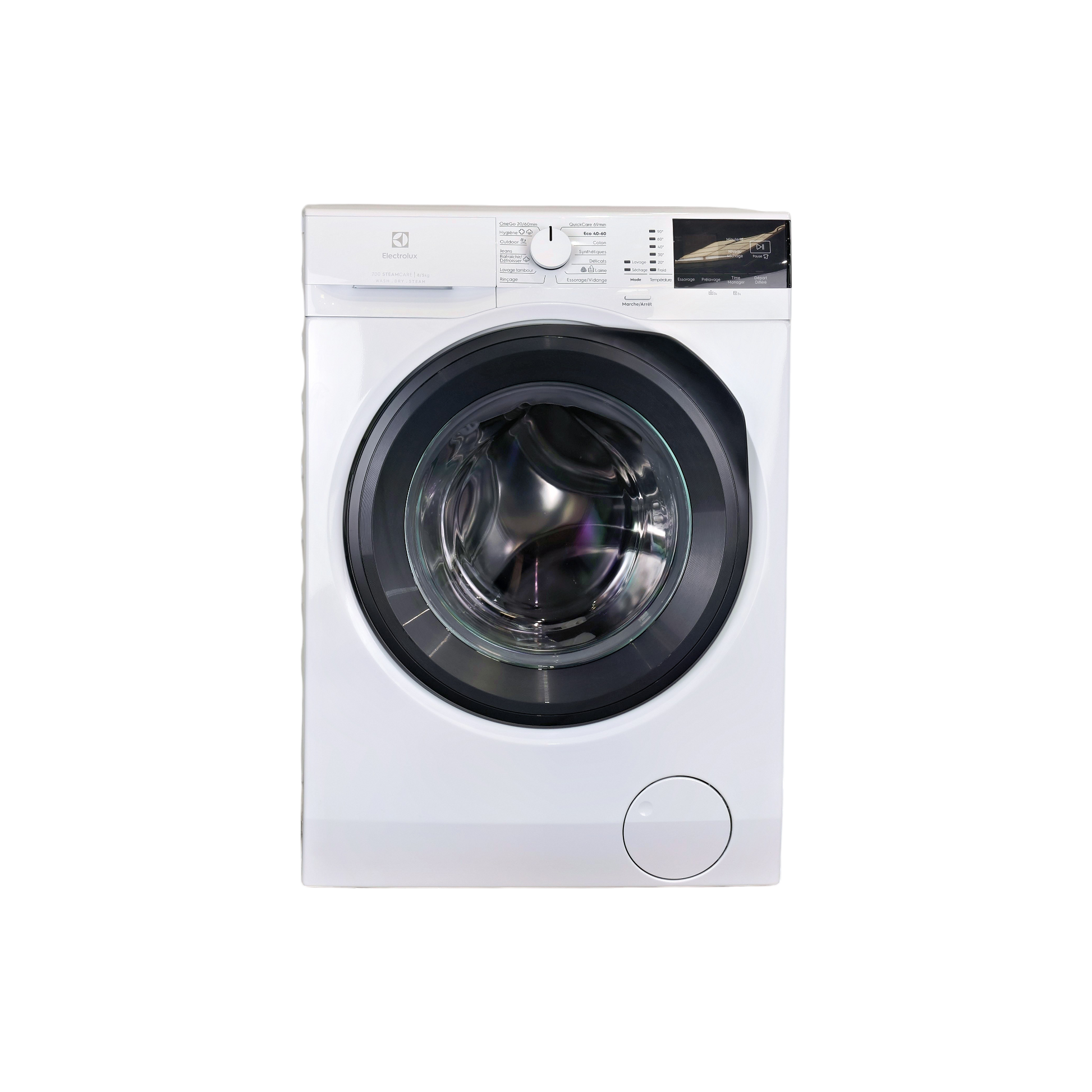 Lave-Linge Sechant 8 kg Reconditionné ELECTROLUX EW7IW2856BG : vue de face