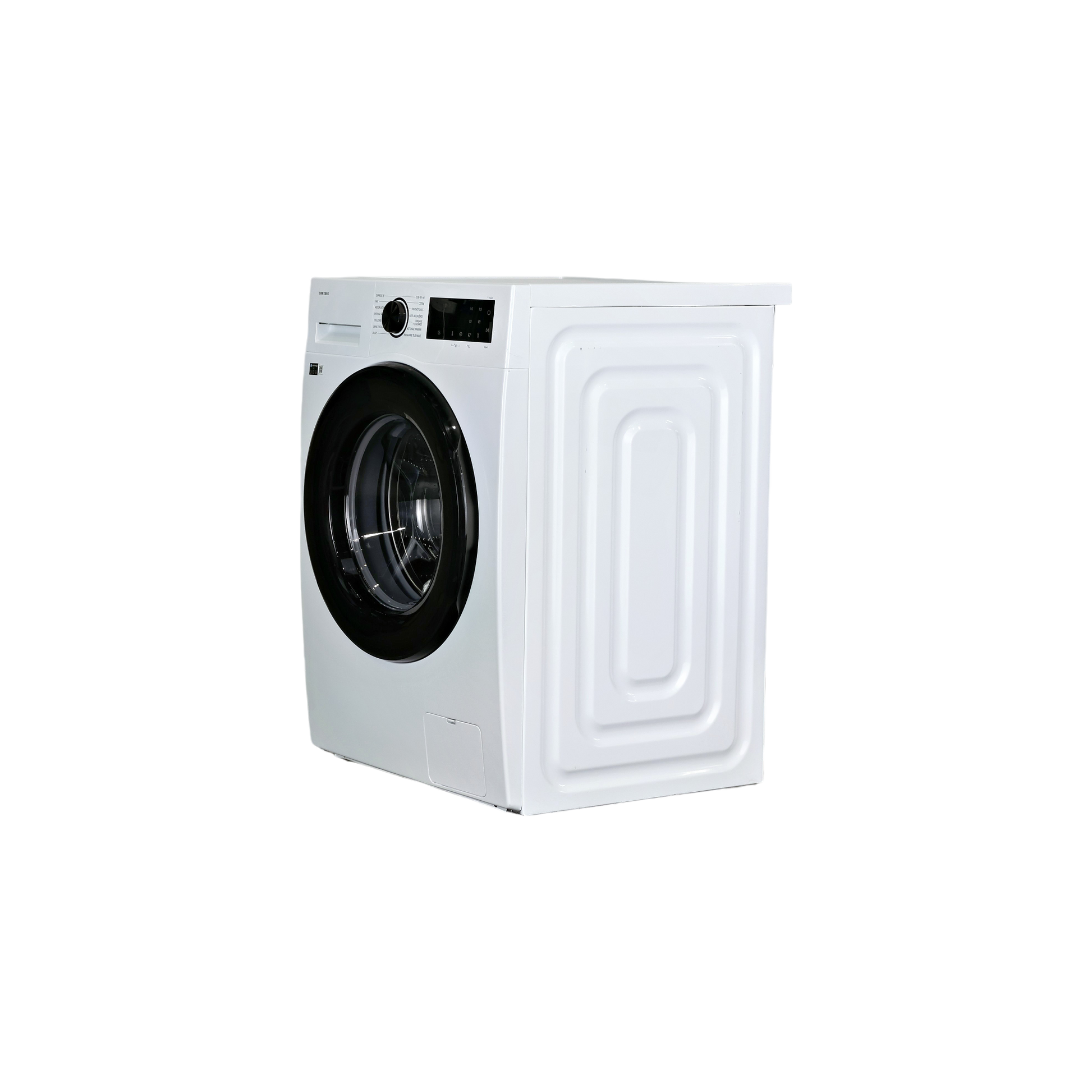 Lave-Linge Hublot 9 kg Reconditionné SAMSUNG WW90CGC04DAE : vue du côté gauche