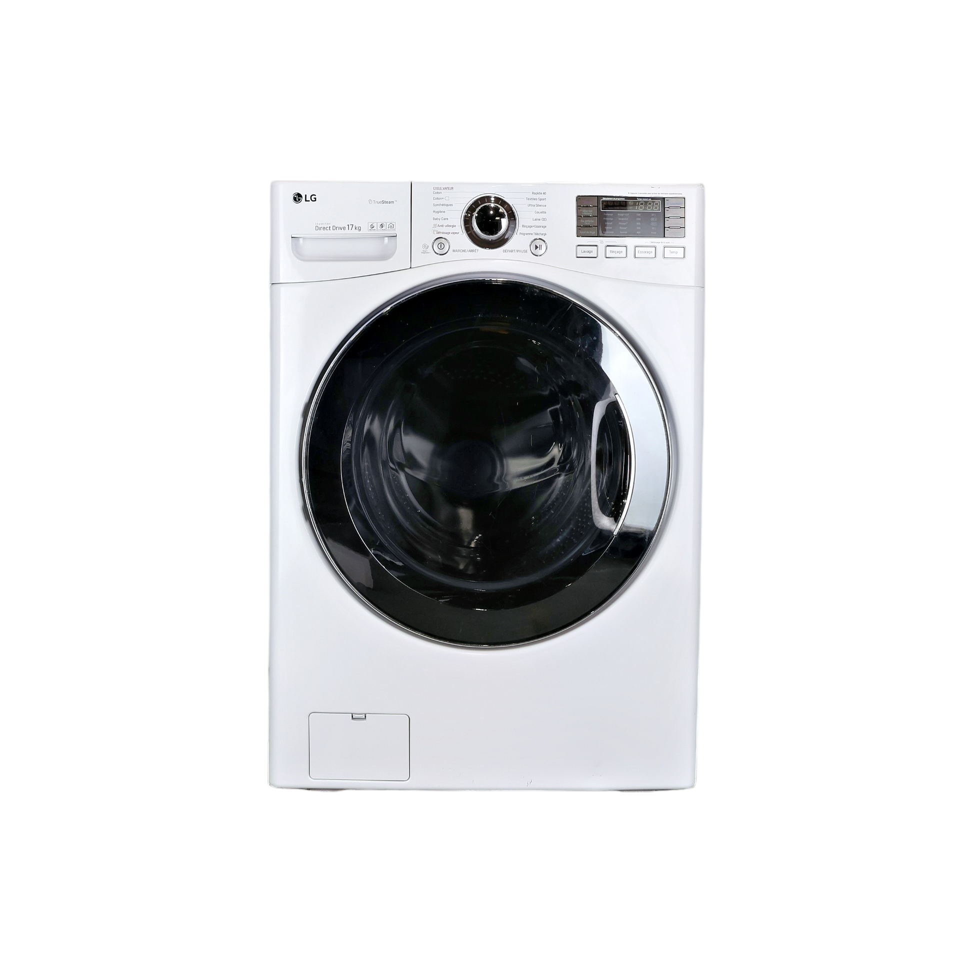 Lave-Linge Hublot 17 kg Reconditionné LG F71K22WHS : vue de face