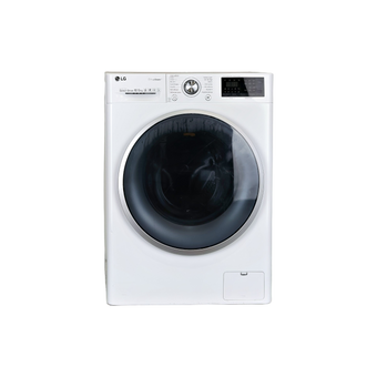 Lave-Linge Hublot 10.5 kg Reconditionné LG F14J82WHST : vue de face
